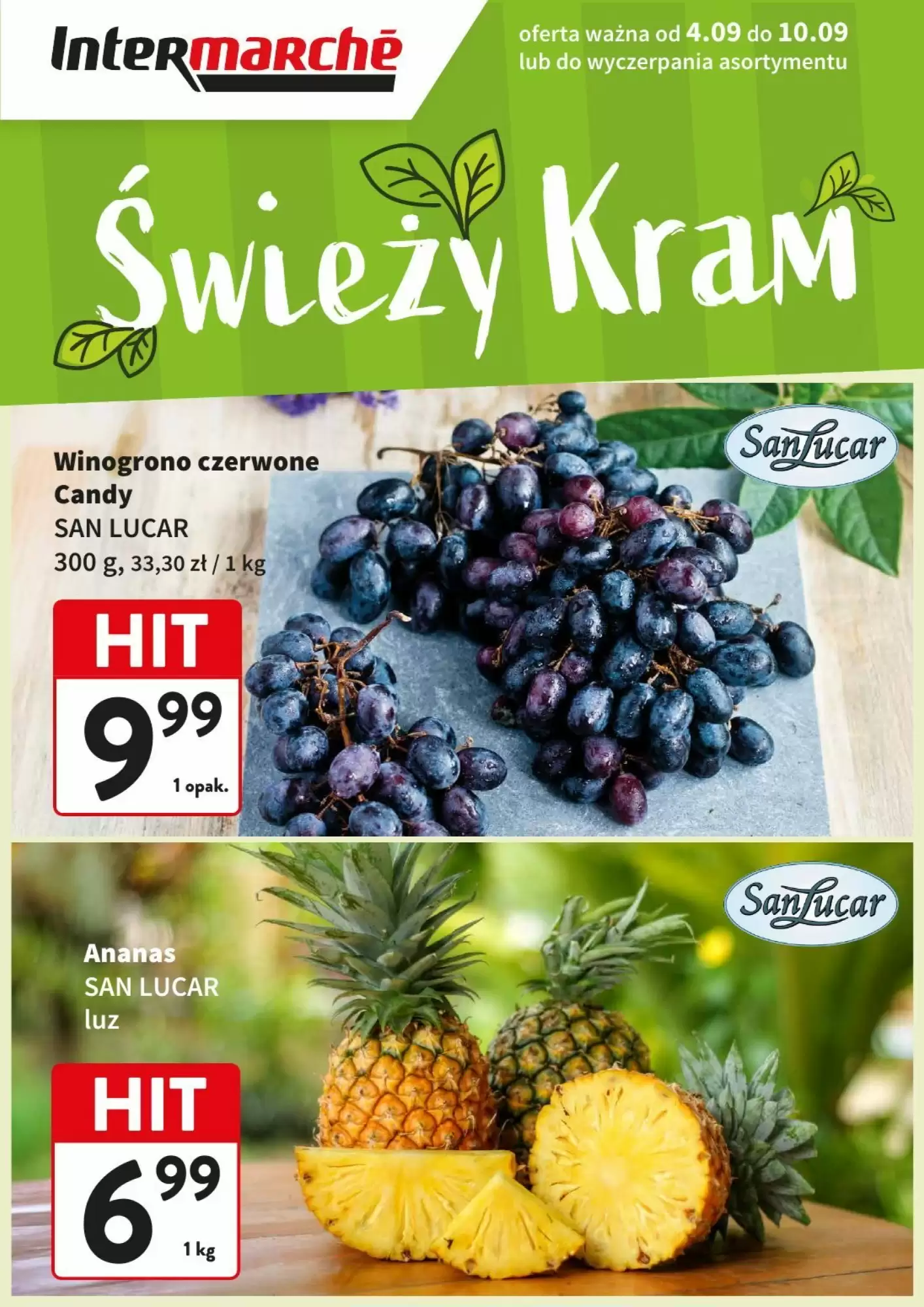 Intermarche Gazetka 04.09.2025 - 10.09.2025