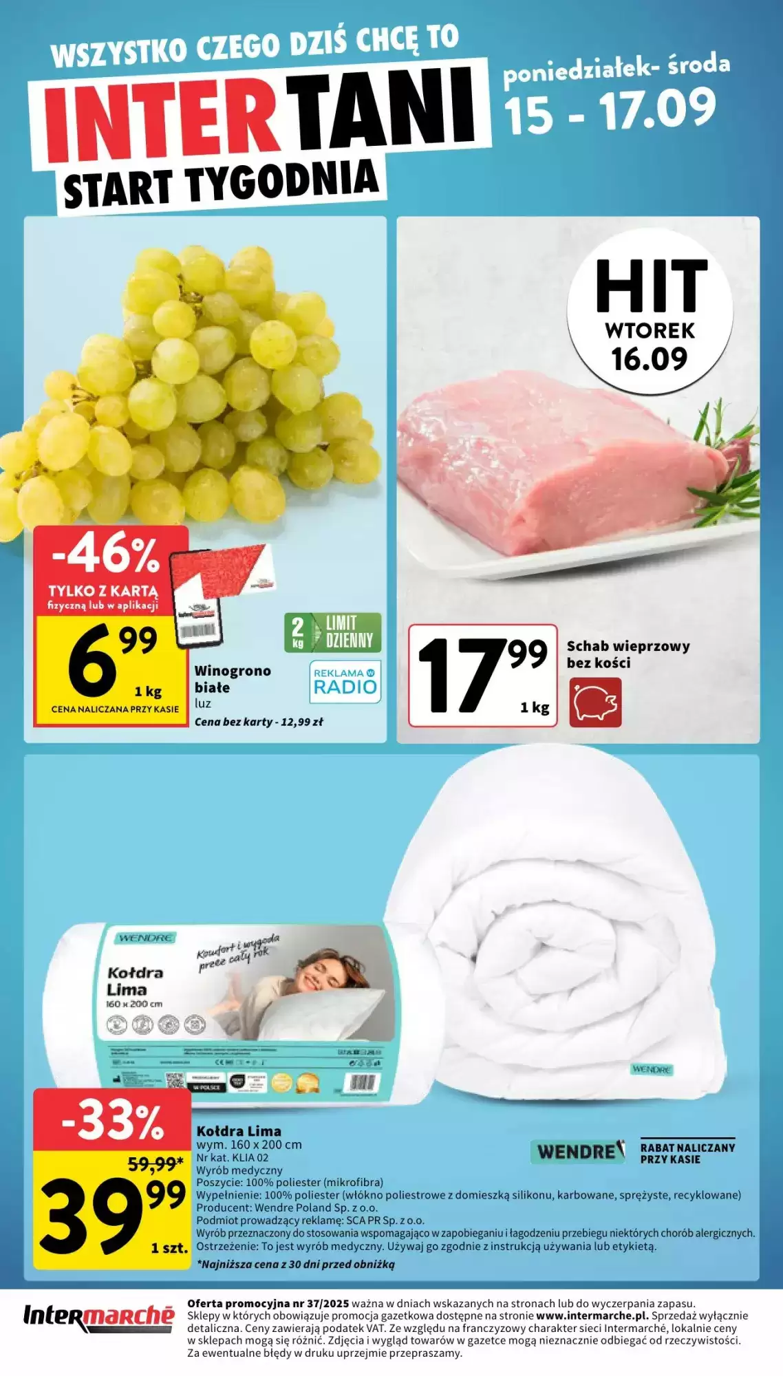 Intermarche Gazetka 15.09.2025 - 17.09.2025