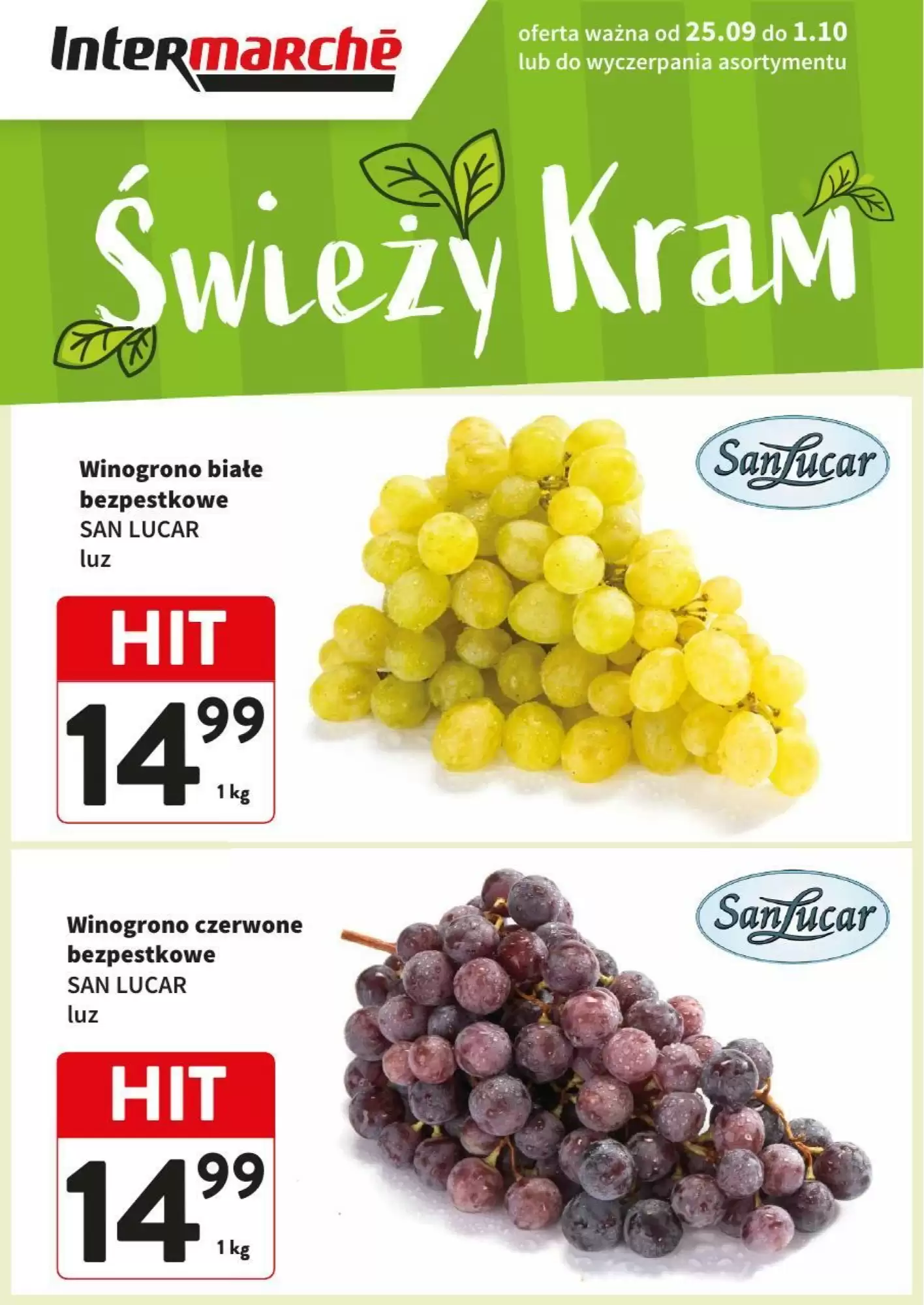Intermarche Gazetka 25.09.2025 - 01.10.2025