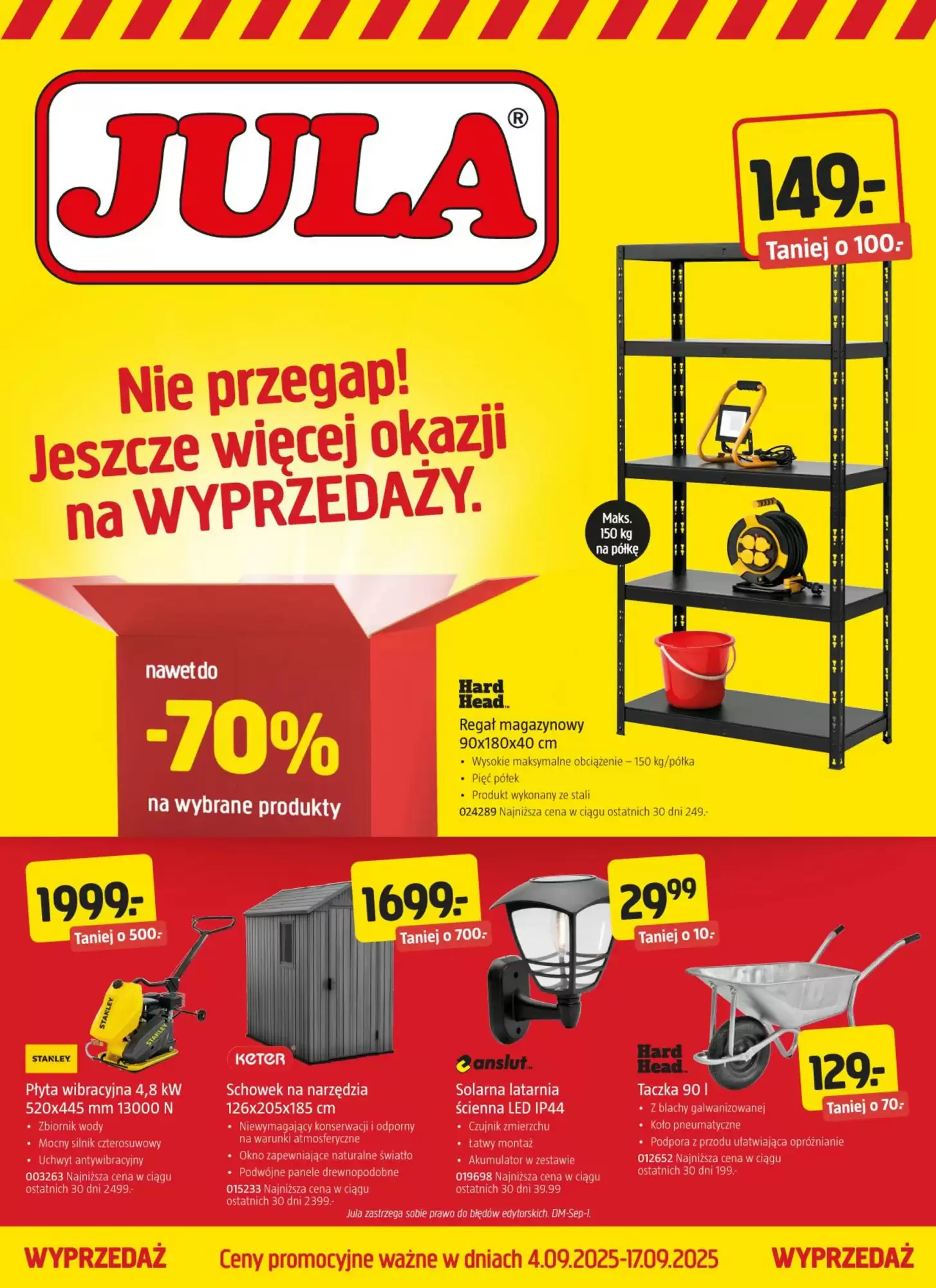 Jula Gazetka 04.09.2025 - 17.09.2025