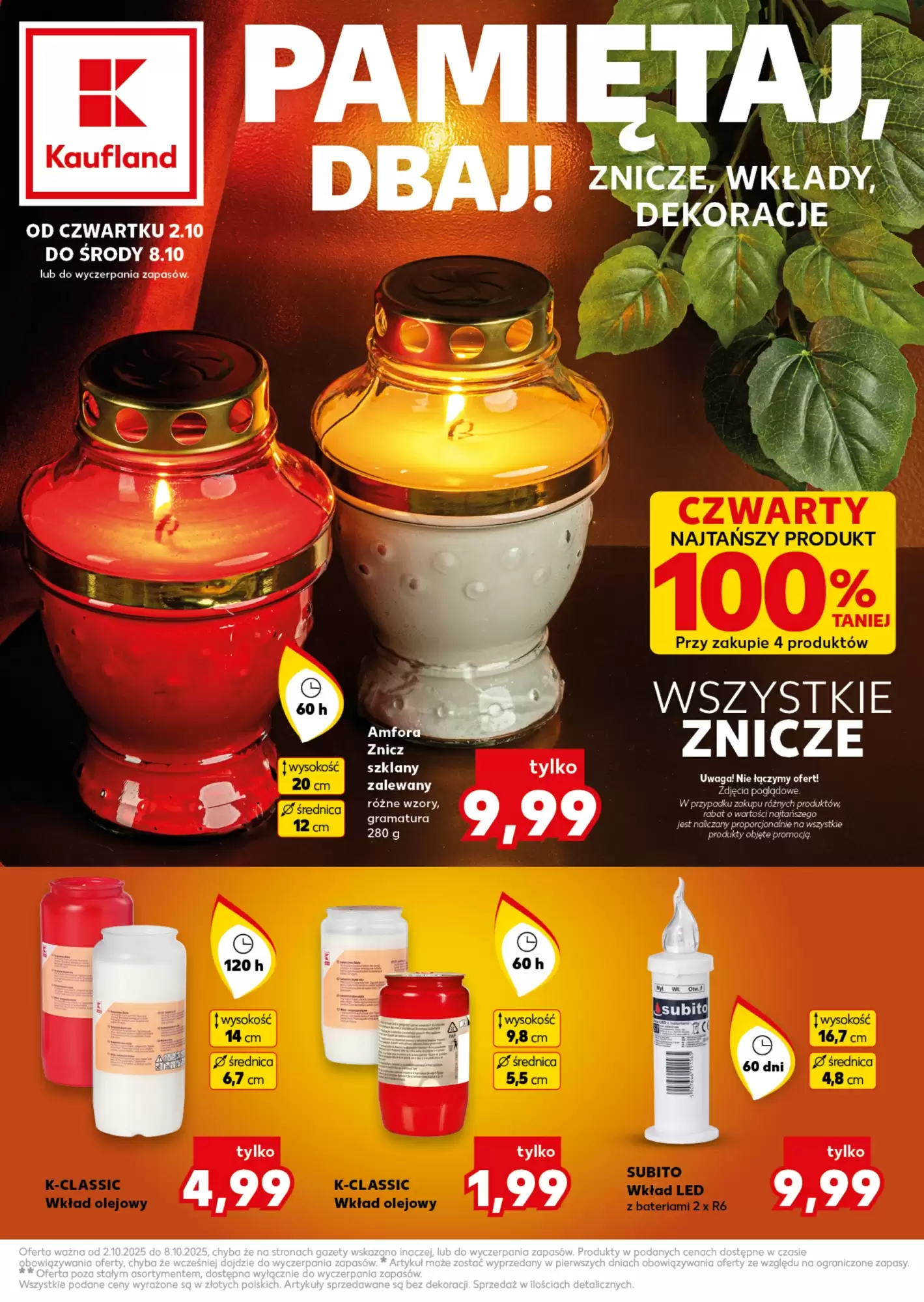 Kaufland Gazetka 02.10.2025 - 08.10.2025
