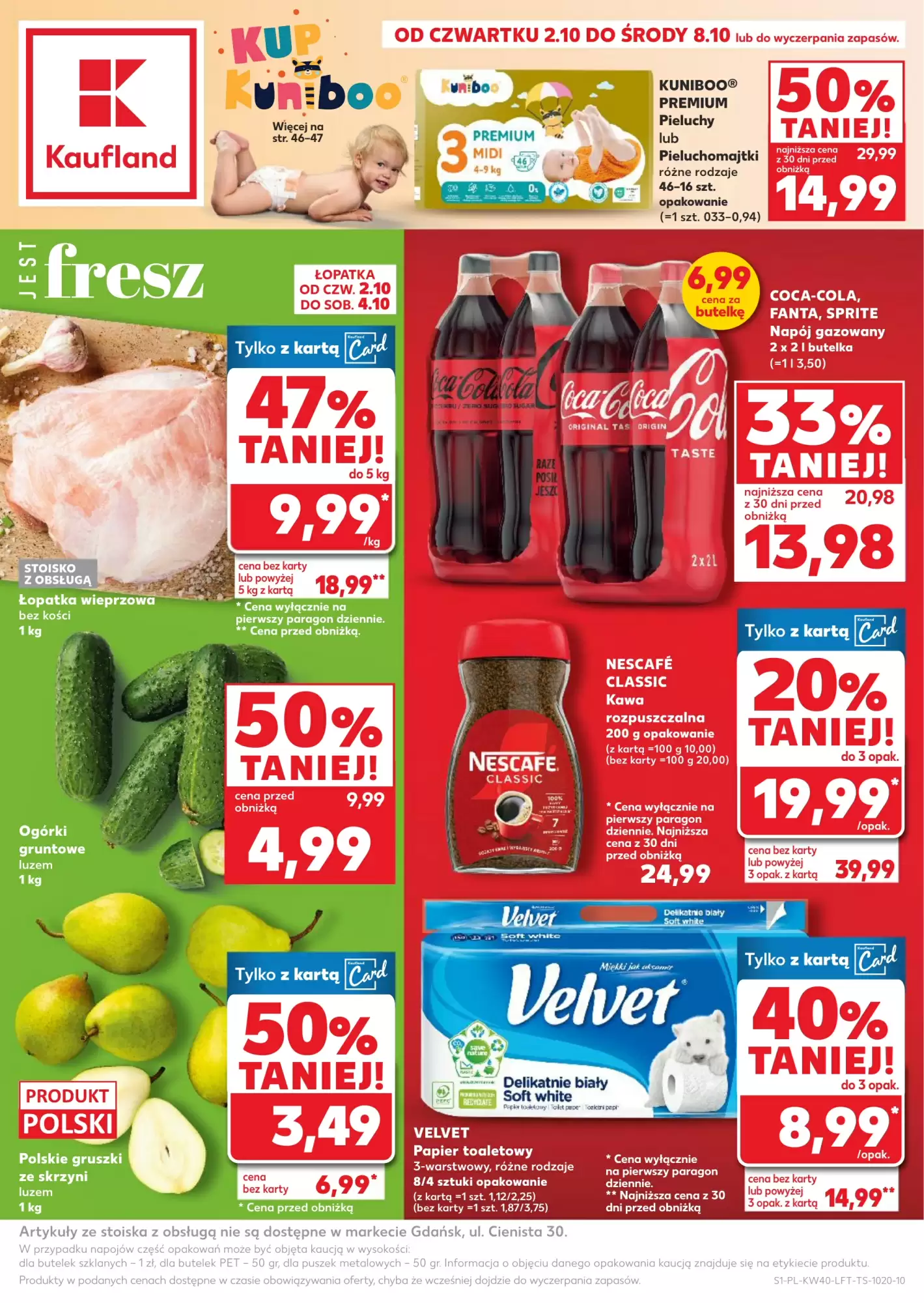 Kaufland Gazetka 02.10.2025 - 08.10.2025