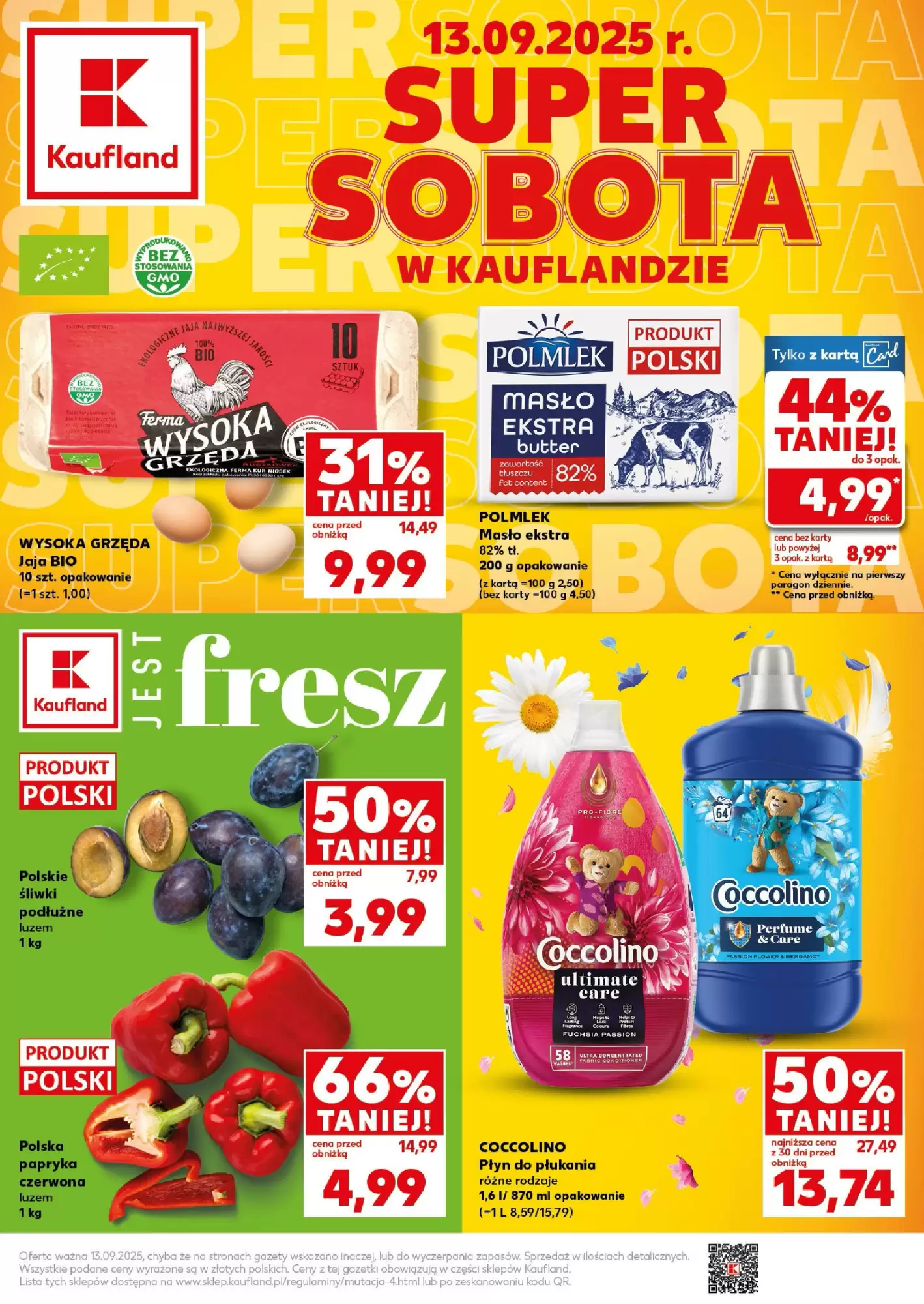 Kaufland Gazetka 13.09.2025 - 13.09.2025