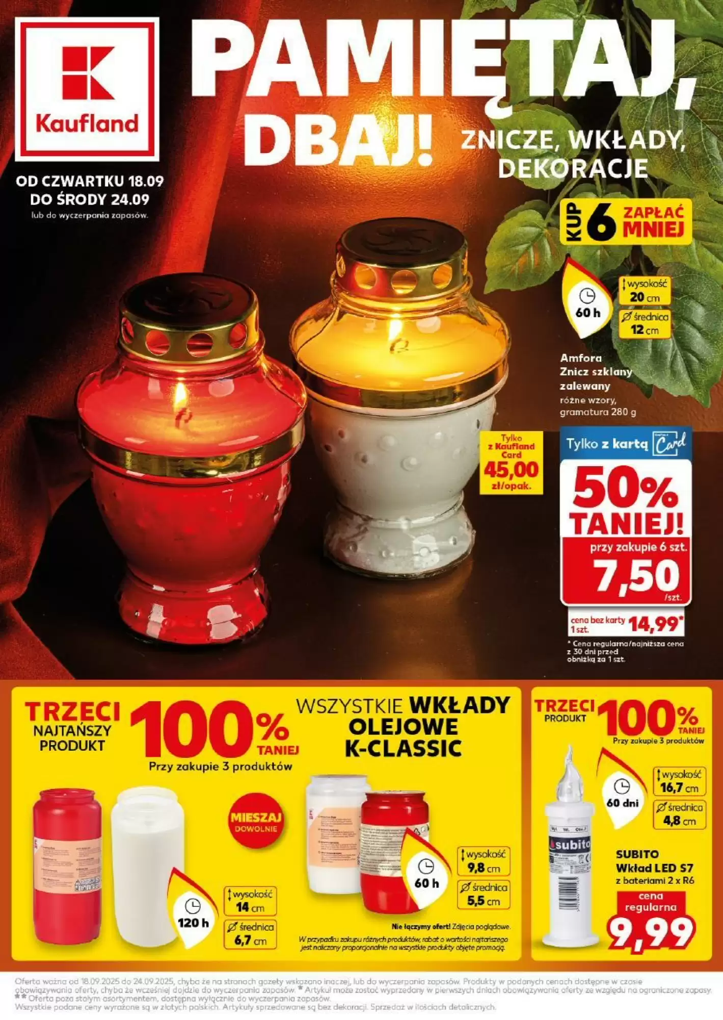 Kaufland Gazetka 18.09.2025 - 24.09.2025