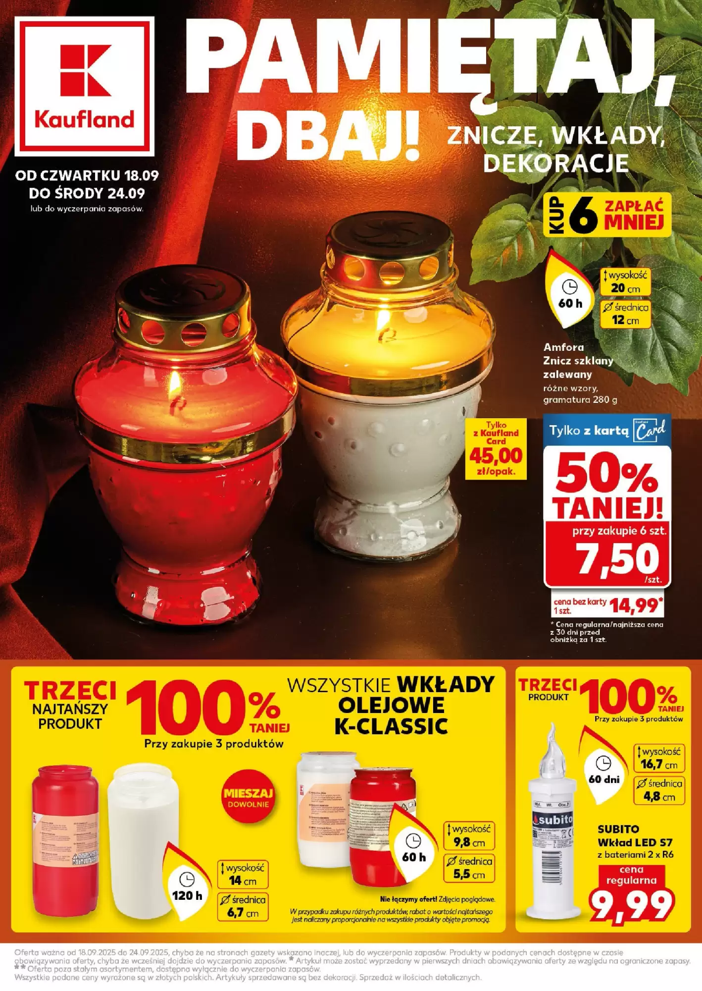 Kaufland Gazetka 18.09.2025 - 24.09.2025
