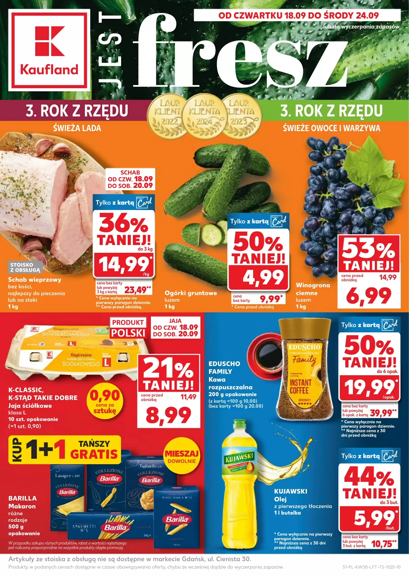 Kaufland Gazetka 18.09.2025 - 24.09.2025