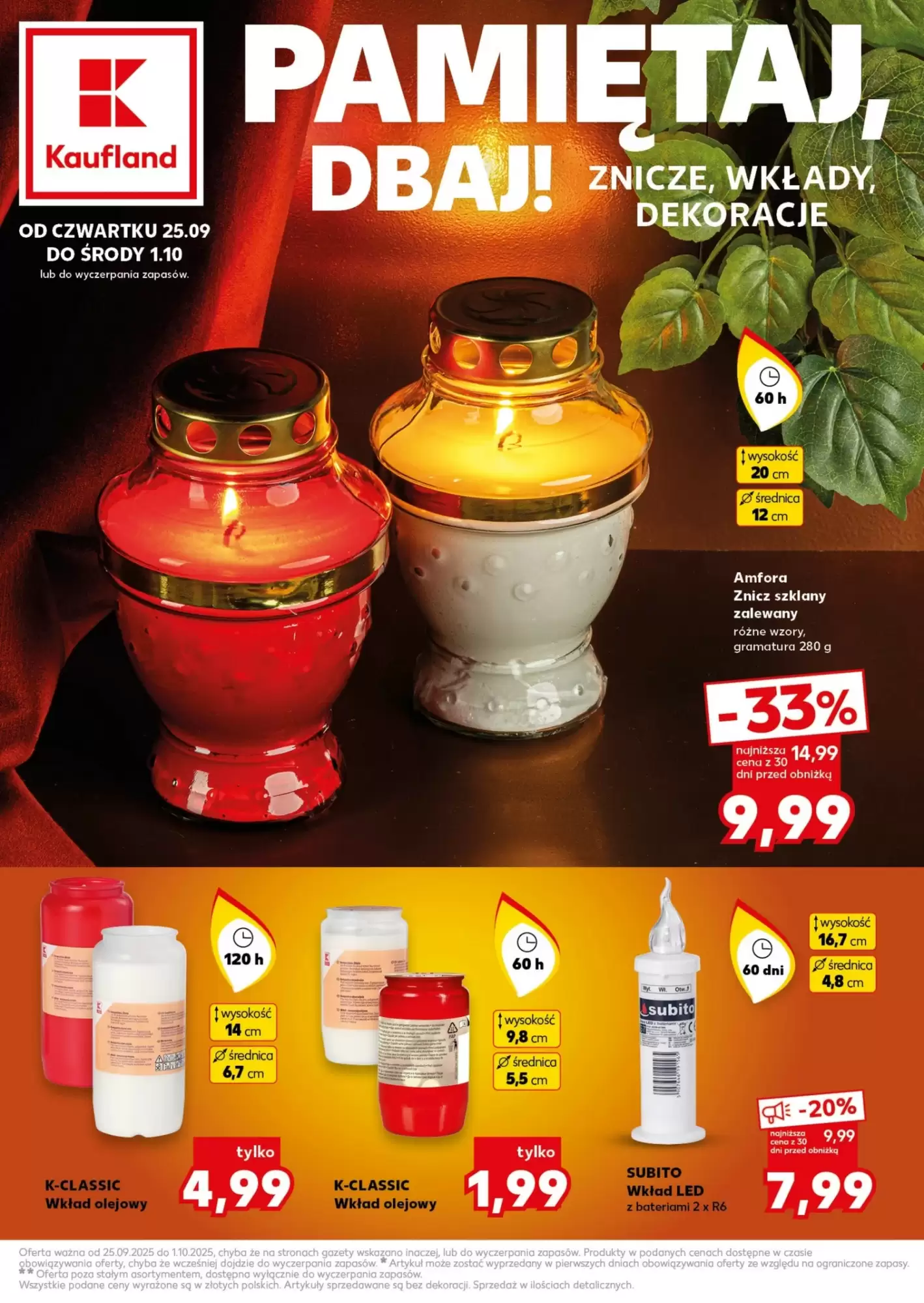 Kaufland Gazetka 25.09.2025 - 01.10.2025