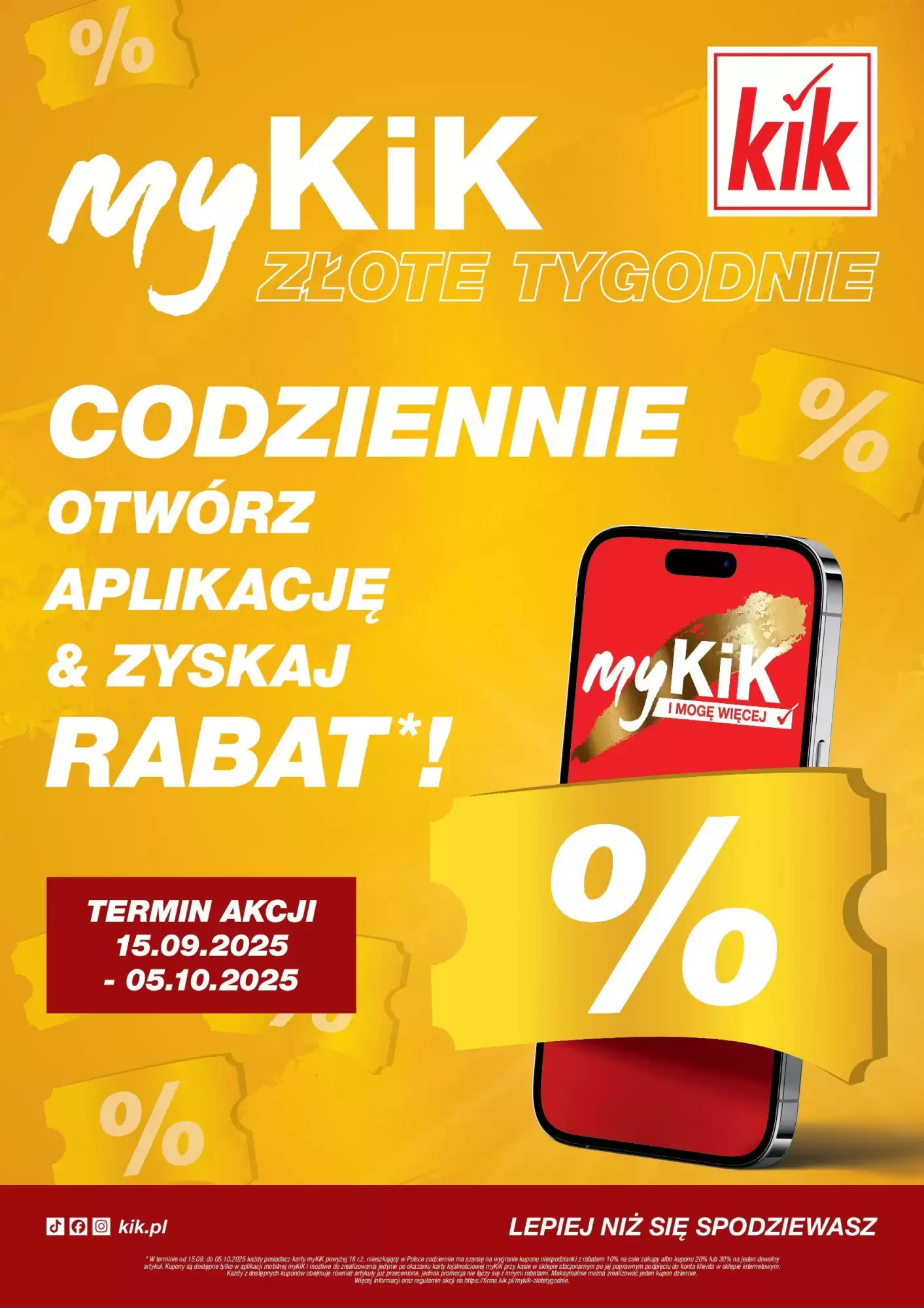 Kik Gazetka 14.09.2025 - 28.09.2025