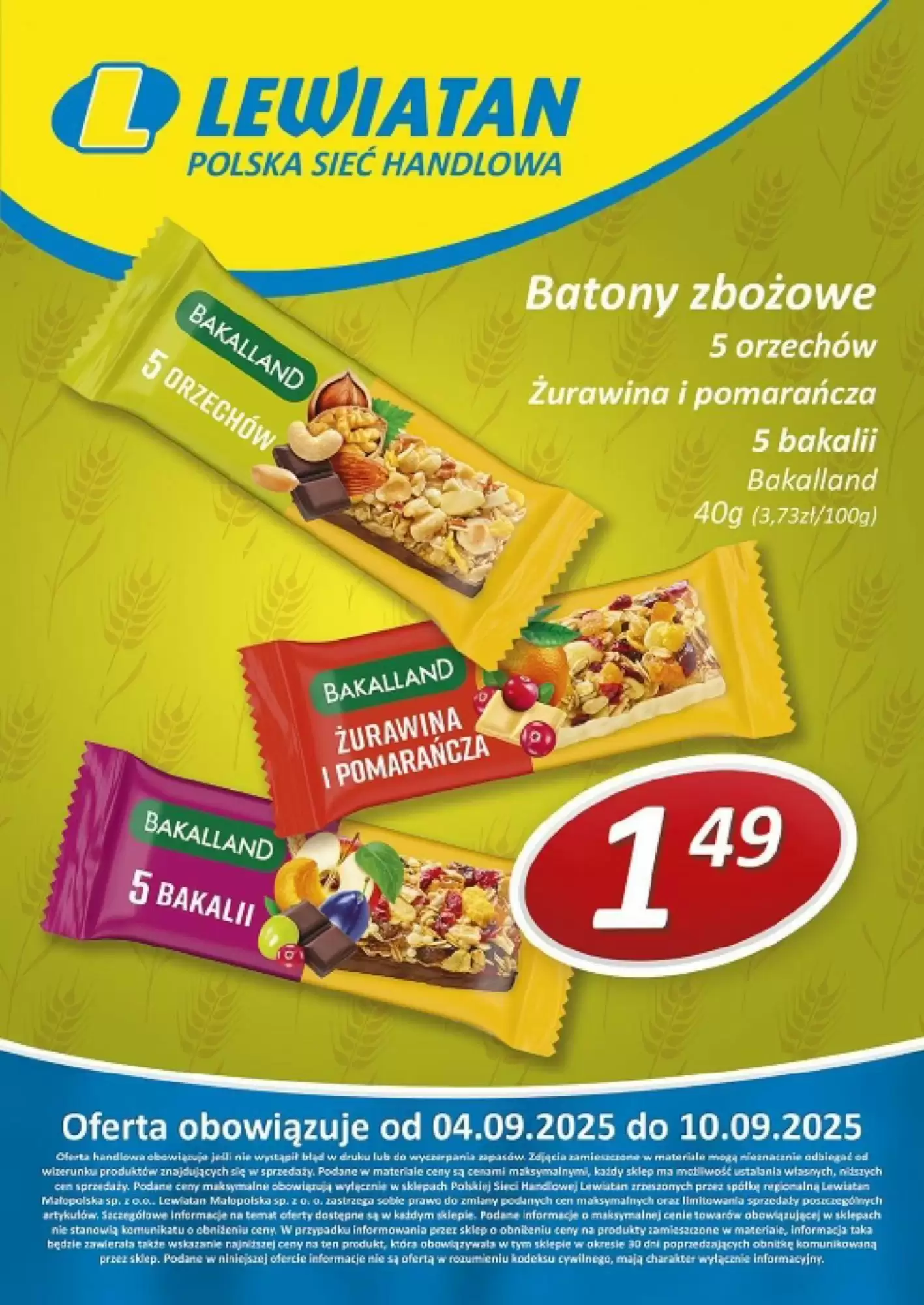 Lewiatan Gazetka 04.09.2025 - 10.09.2025