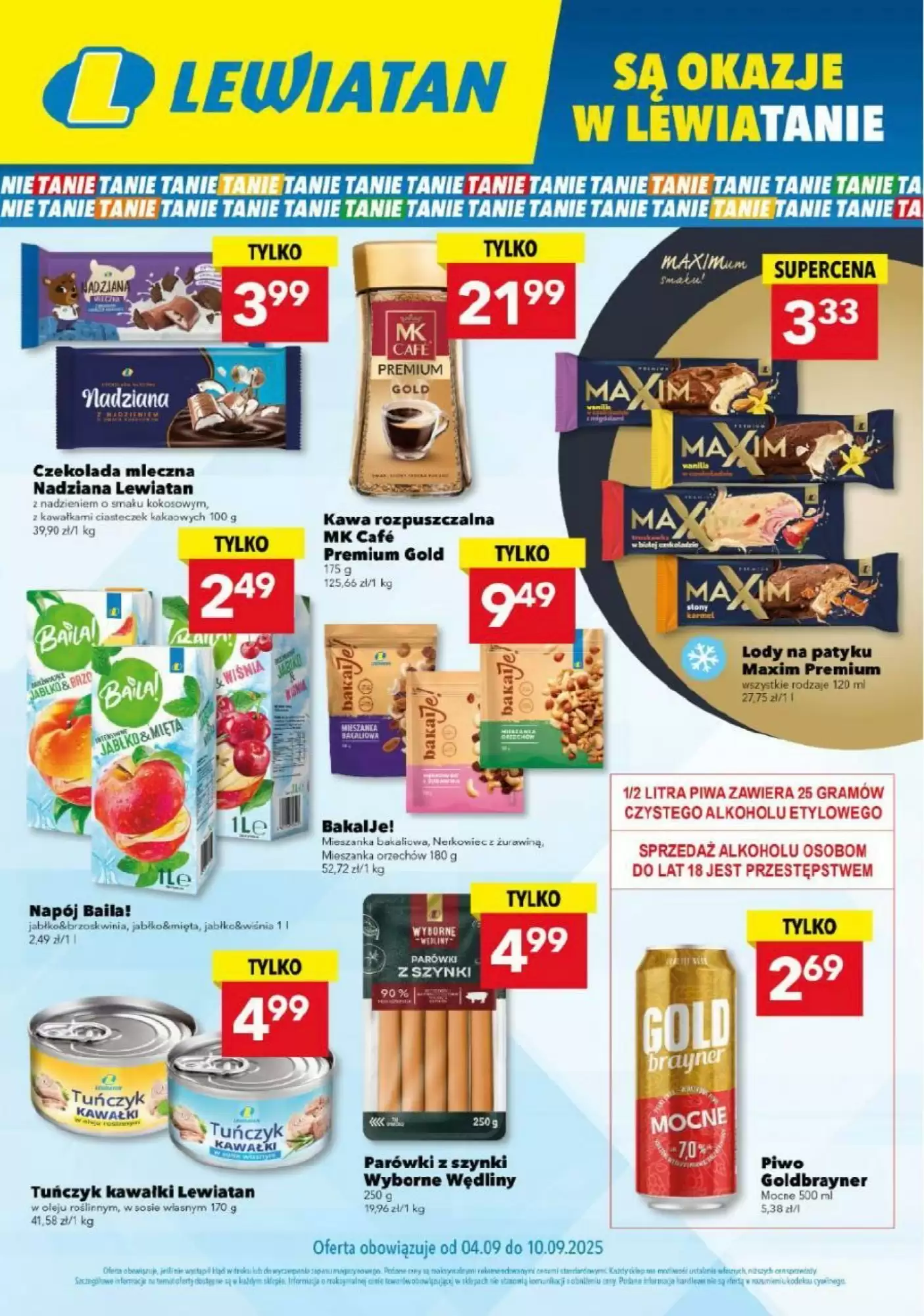 Lewiatan Gazetka 04.09.2025 - 10.09.2025