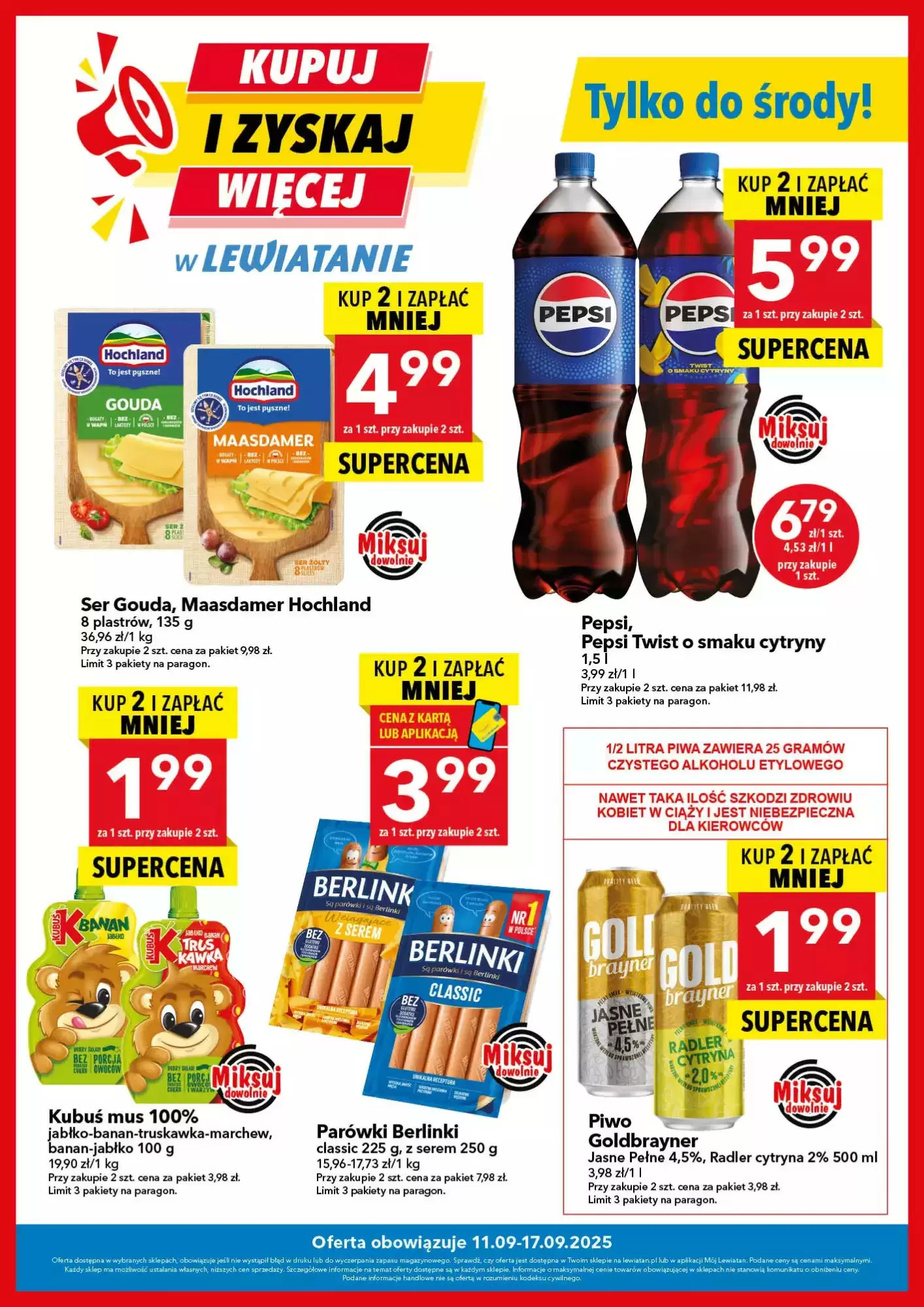 Lewiatan Gazetka 11.09.2025 - 17.09.2025