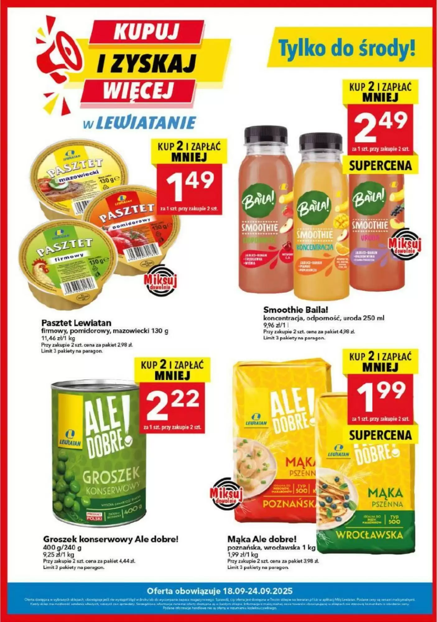 Lewiatan Gazetka 18.09.2025 - 24.09.2025