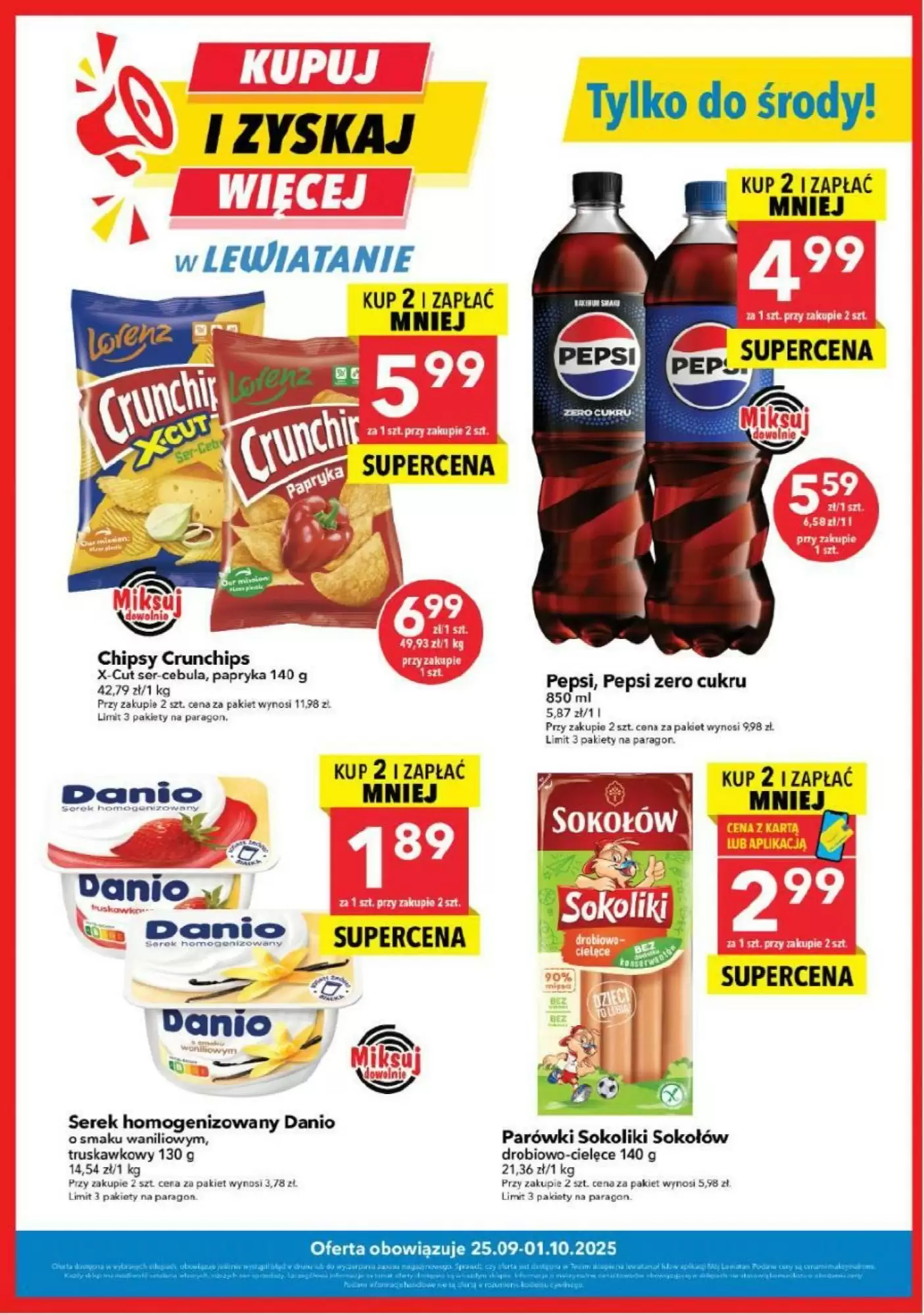 Lewiatan Gazetka 25.09.2025 - 01.10.2025