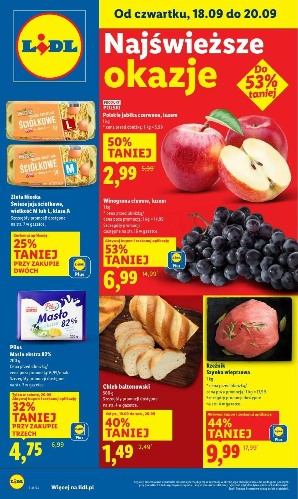 Lidl Gazetka 18.09.2025 - 20.09.2025