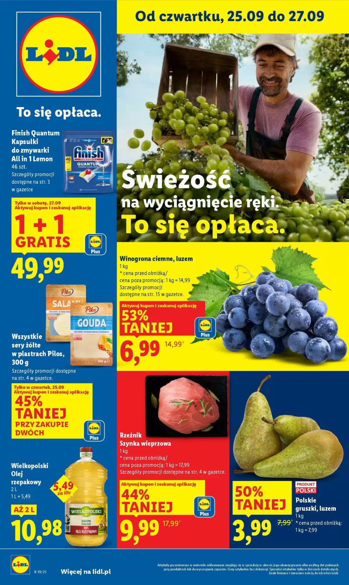 Lidl Gazetka 25.09.2025 - 27.09.2025