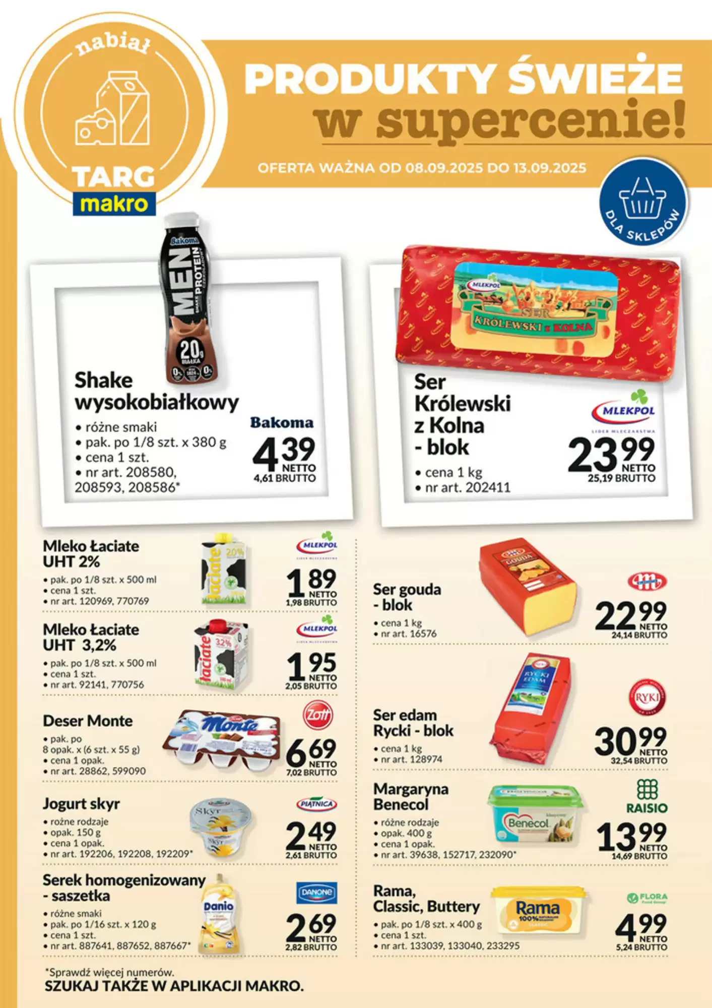 Makro Gazetka 08.09.2025 - 13.09.2025