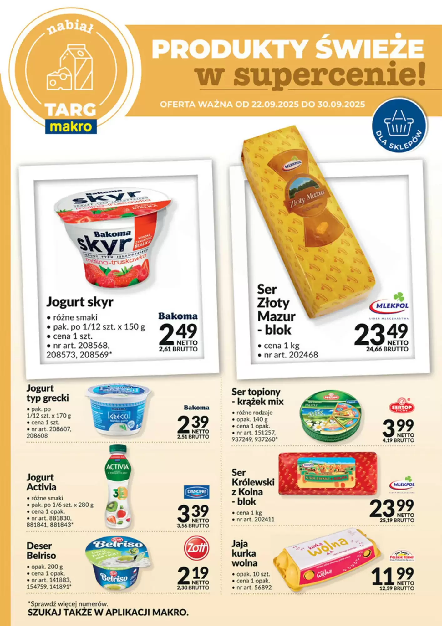 Makro Gazetka 22.09.2025 - 30.09.2025
