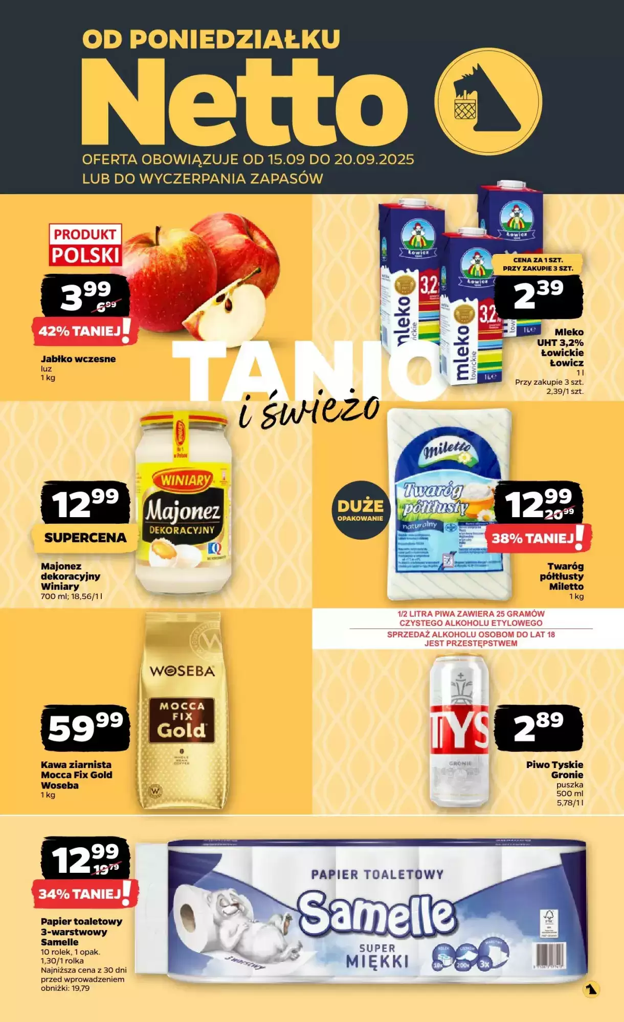 Netto Gazetka 15.09.2025 - 20.09.2025