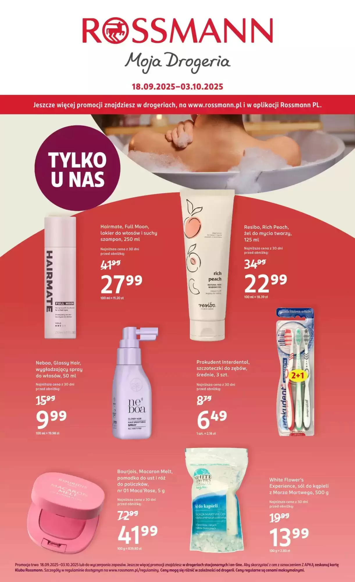 Rossmann Gazetka 18.09.2025 - 03.10.2025