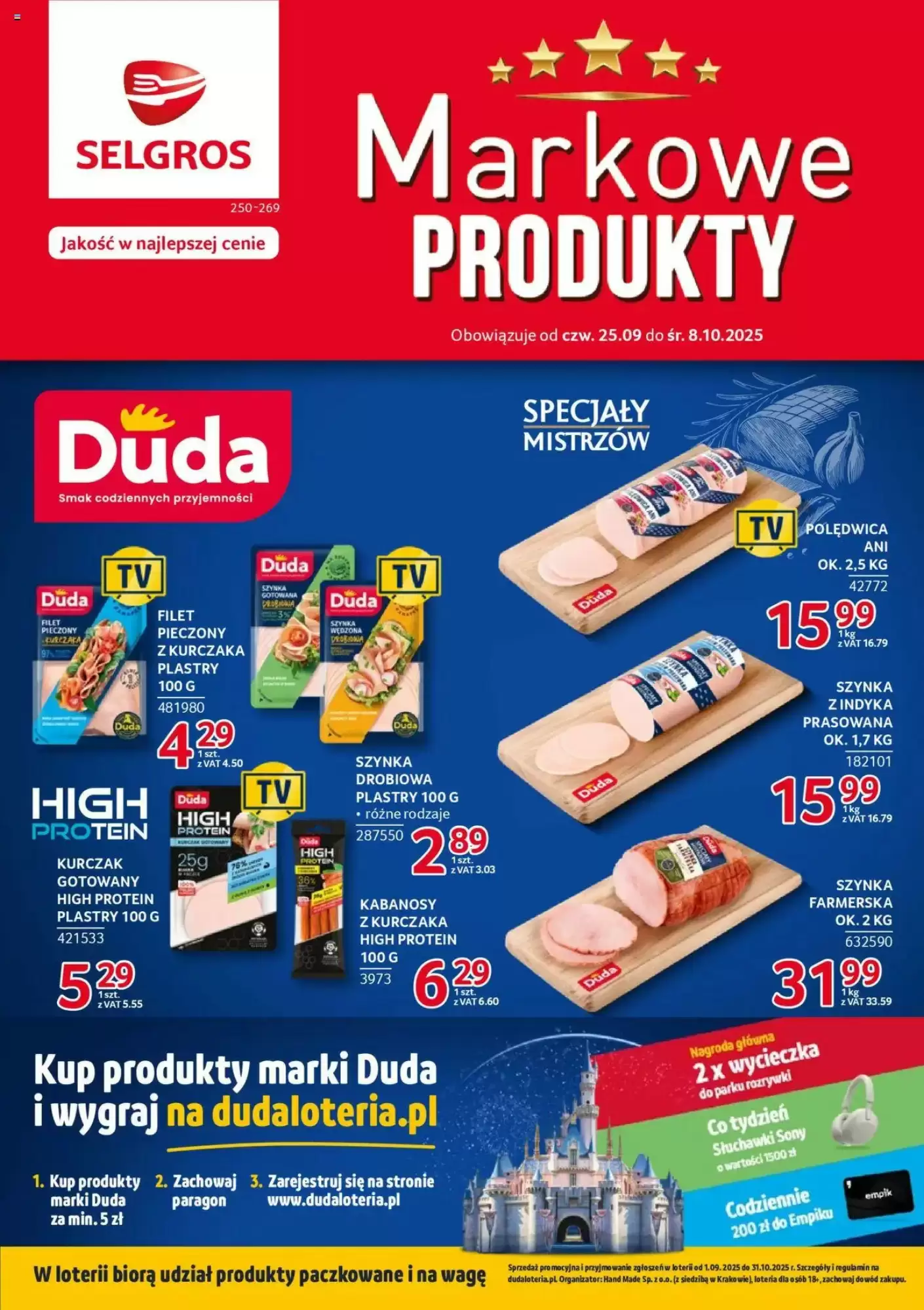 Selgros Gazetka 25.09.2025 - 08.10.2025