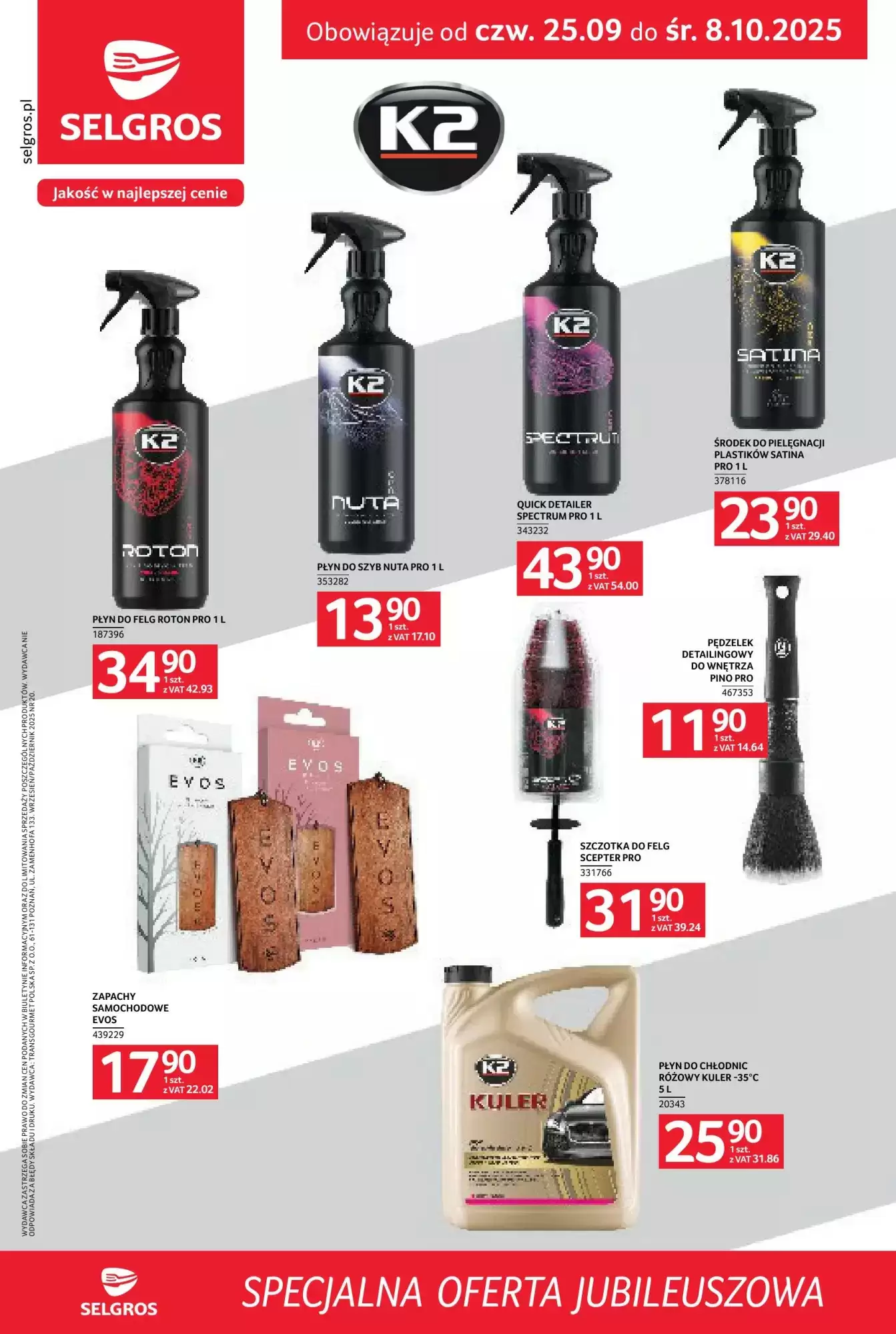 Selgros Gazetka 25.09.2025 - 08.10.2025