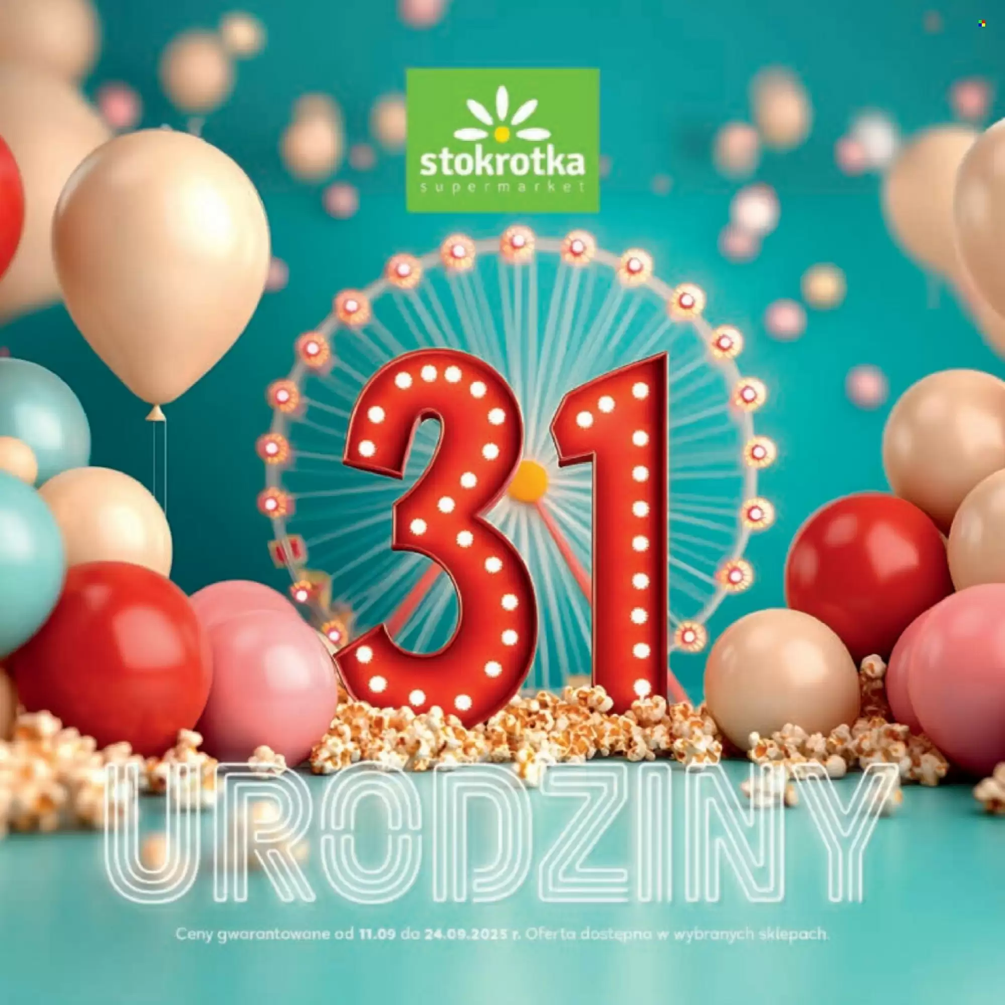 Stokrotka Gazetka 11.09.2025 - 24.09.2025