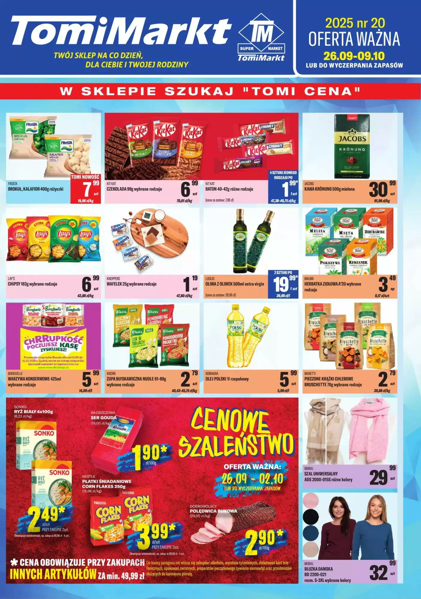 Tomimarkt Gazetka 26.09.2025 - 09.10.2025