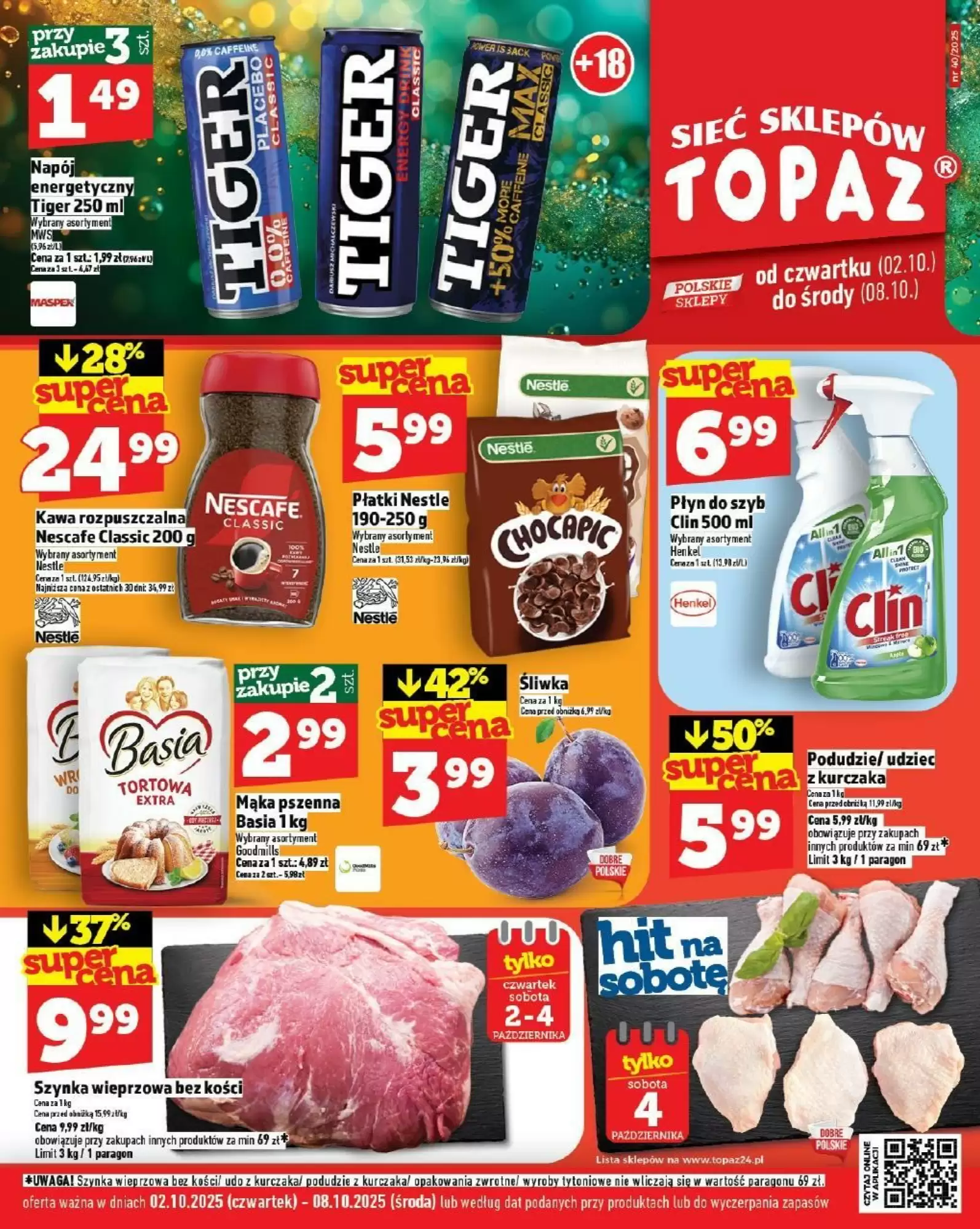 Topaz Gazetka 02.10.2025 - 08.10.2025