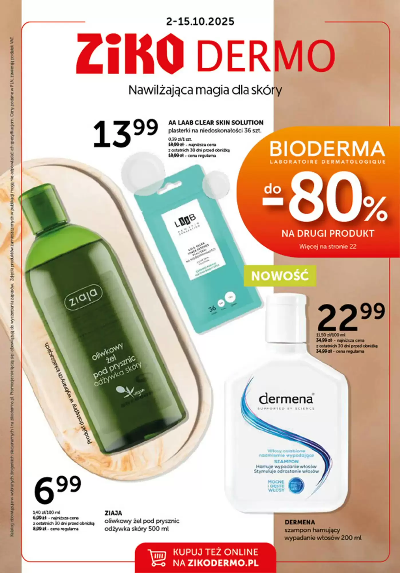 Ziko Dermo Gazetka 02.10.2025 - 15.10.2025