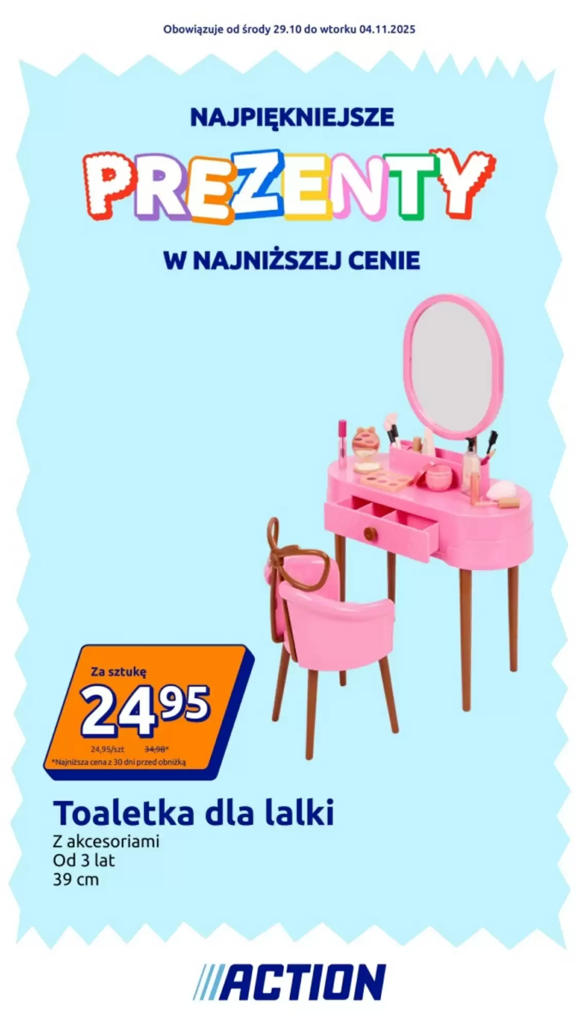 Action Gazetka 29.10.2025 - 04.11.2025