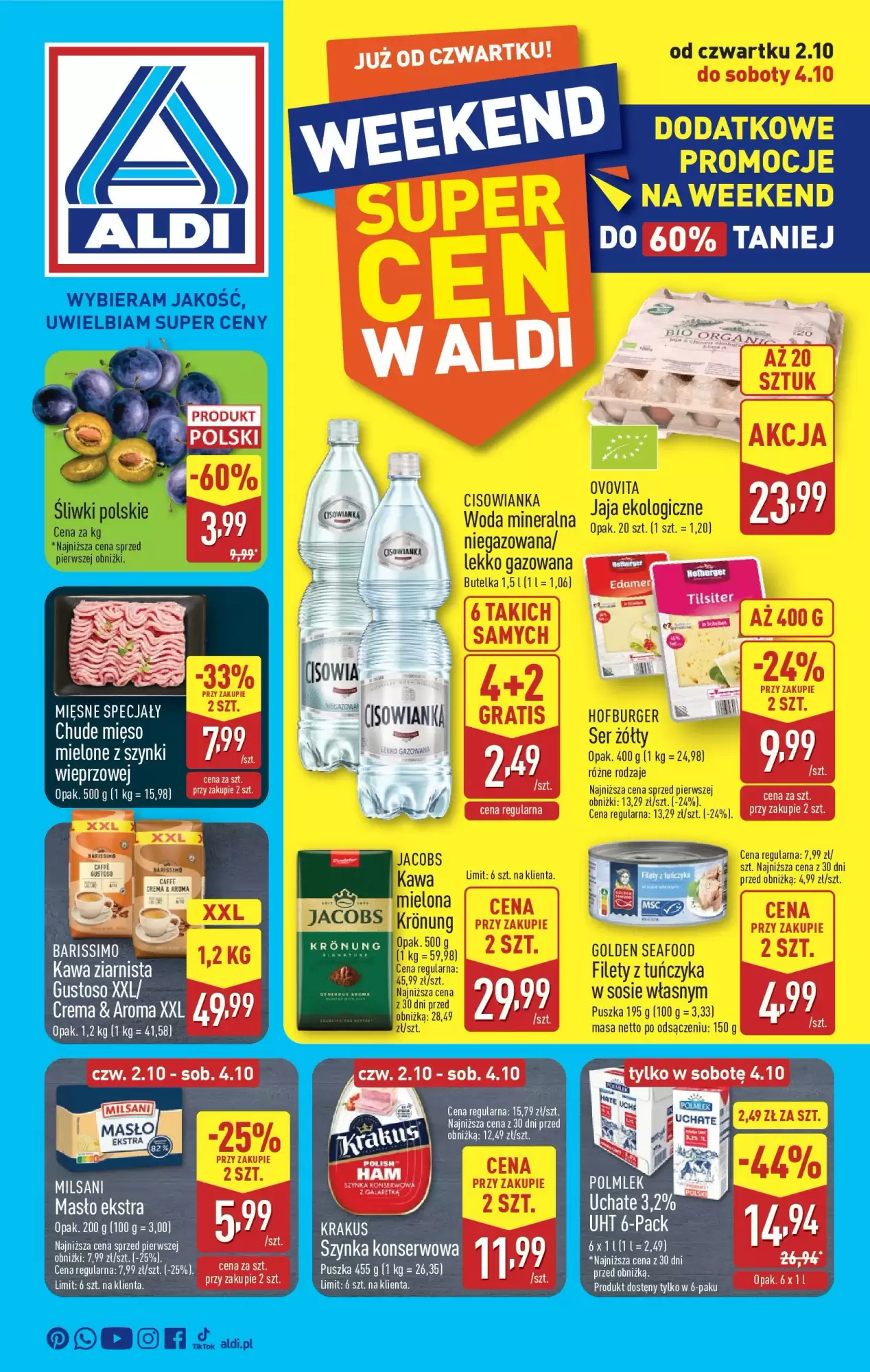 Aldi Gazetka 02.10.2025 - 04.10.2025
