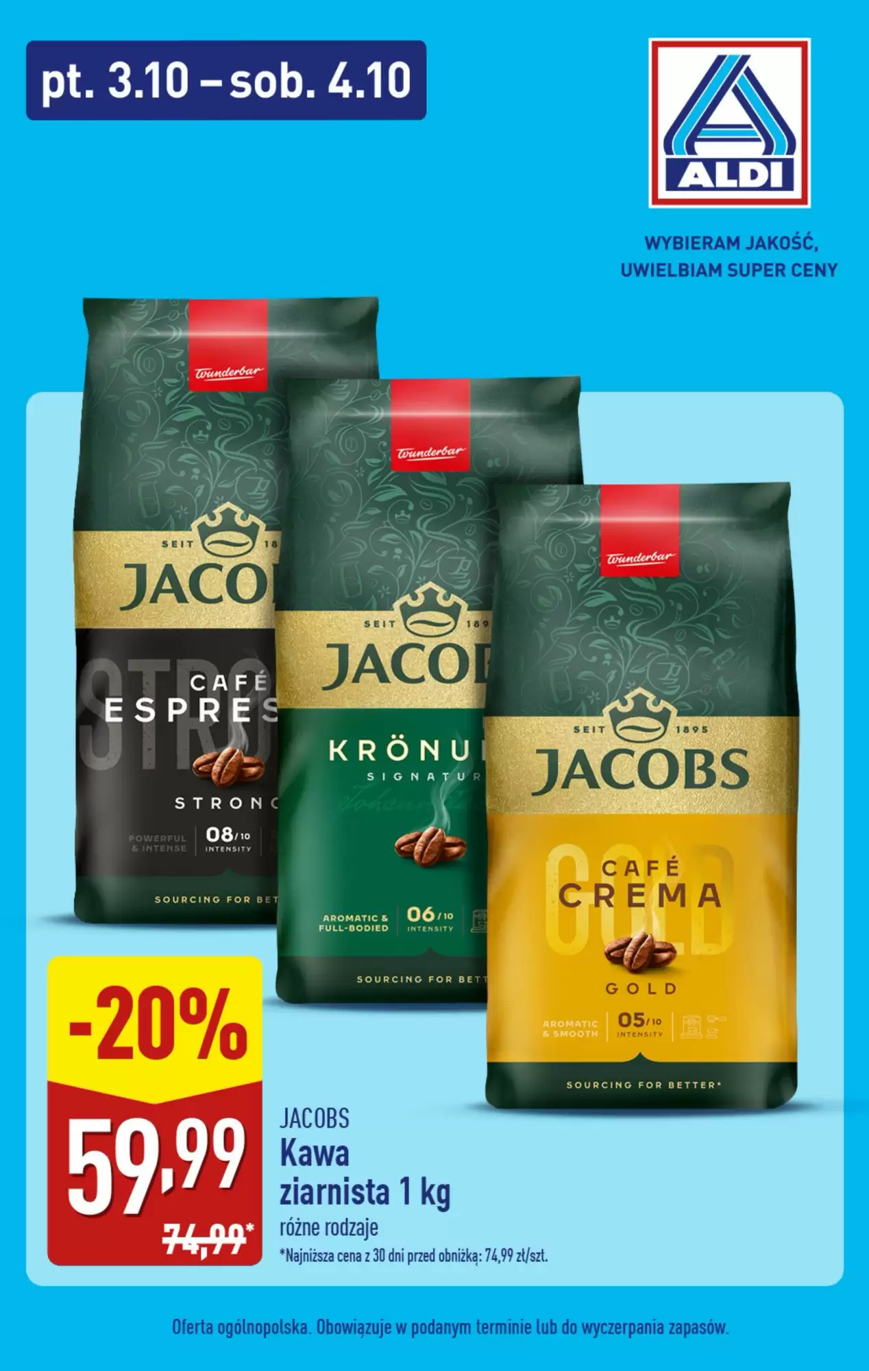 Aldi Gazetka 03.10.2025 - 04.10.2025