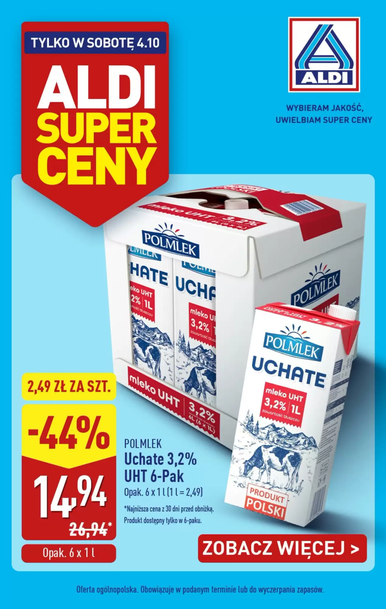Aldi Gazetka 04.10.2025 - 04.10.2025