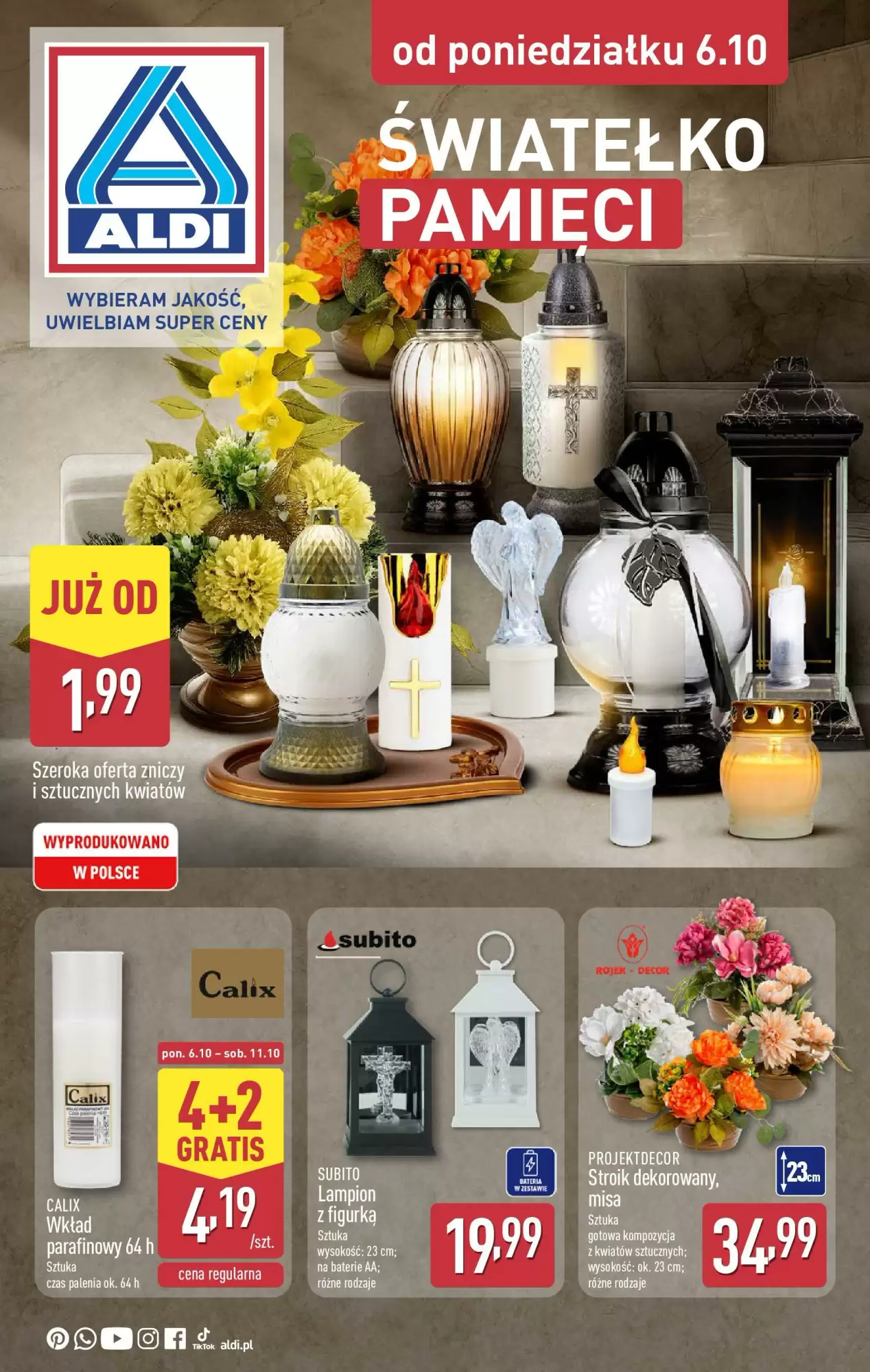 Aldi Gazetka 06.10.2025 - 11.10.2025