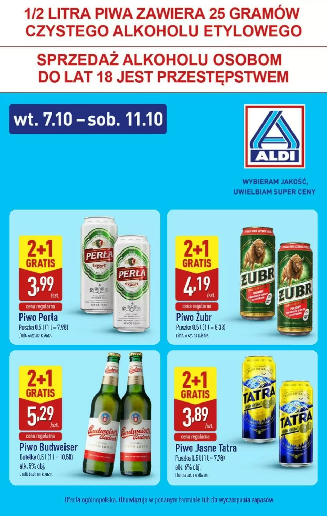 Aldi Gazetka 07.10.2025 - 11.10.2025