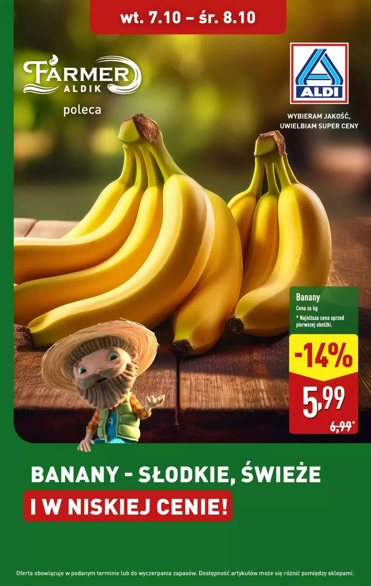 Aldi Gazetka 08.10.2025 - 08.10.2025