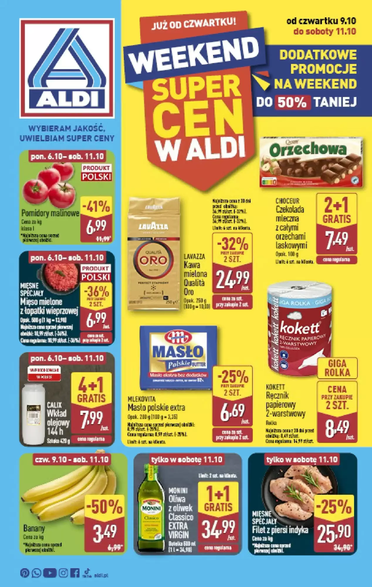 Aldi Gazetka 09.10.2025 - 11.10.2025