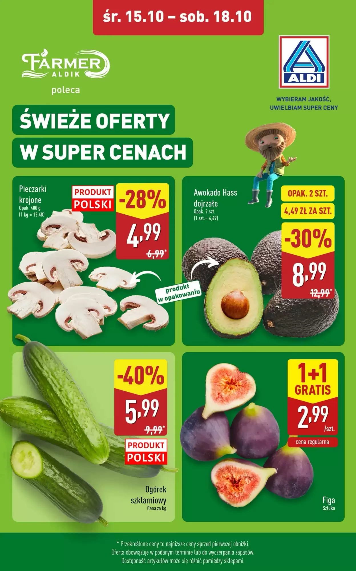 Aldi Gazetka 15.10.2025 - 18.10.2025