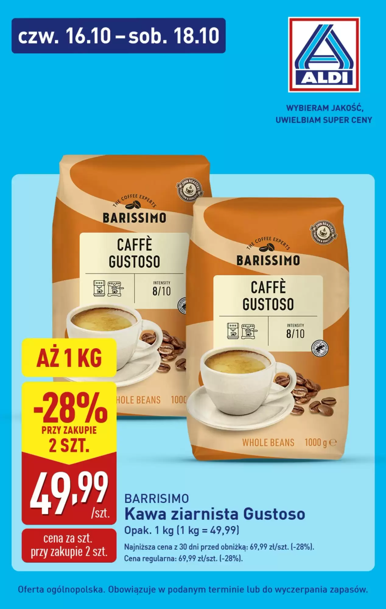 Aldi Gazetka 16.10.2025 - 18.10.2025