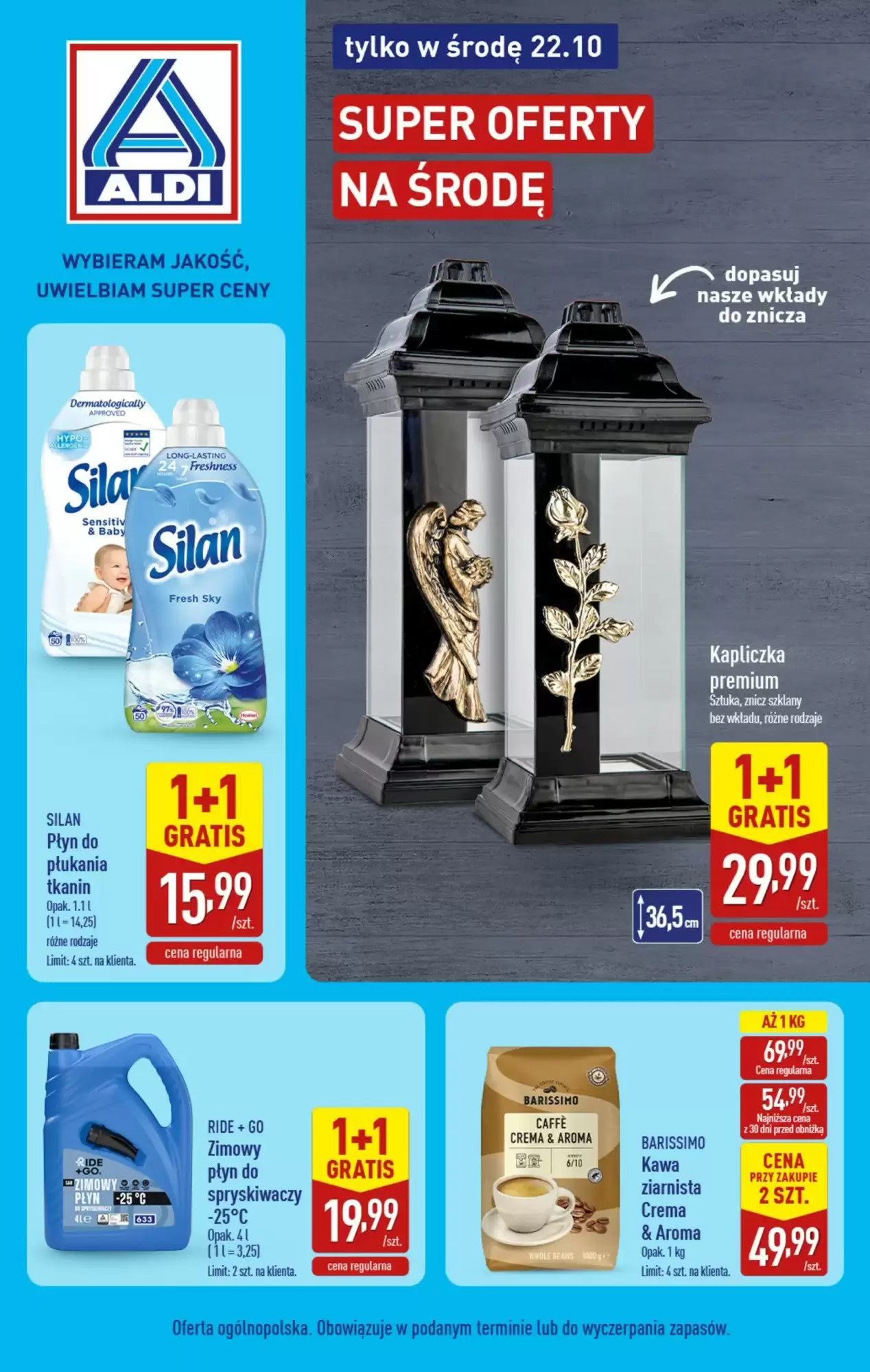 Aldi Gazetka 22.10.2025 - 22.10.2025