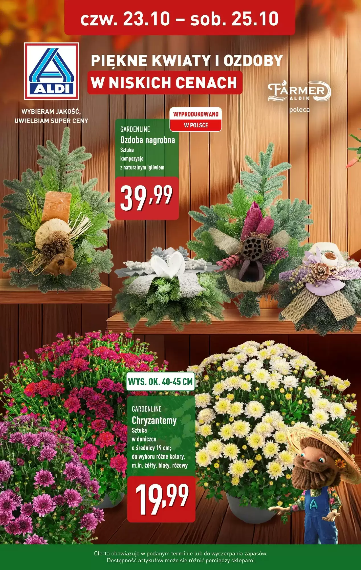 Aldi Gazetka 23.10.2025 - 25.10.2025