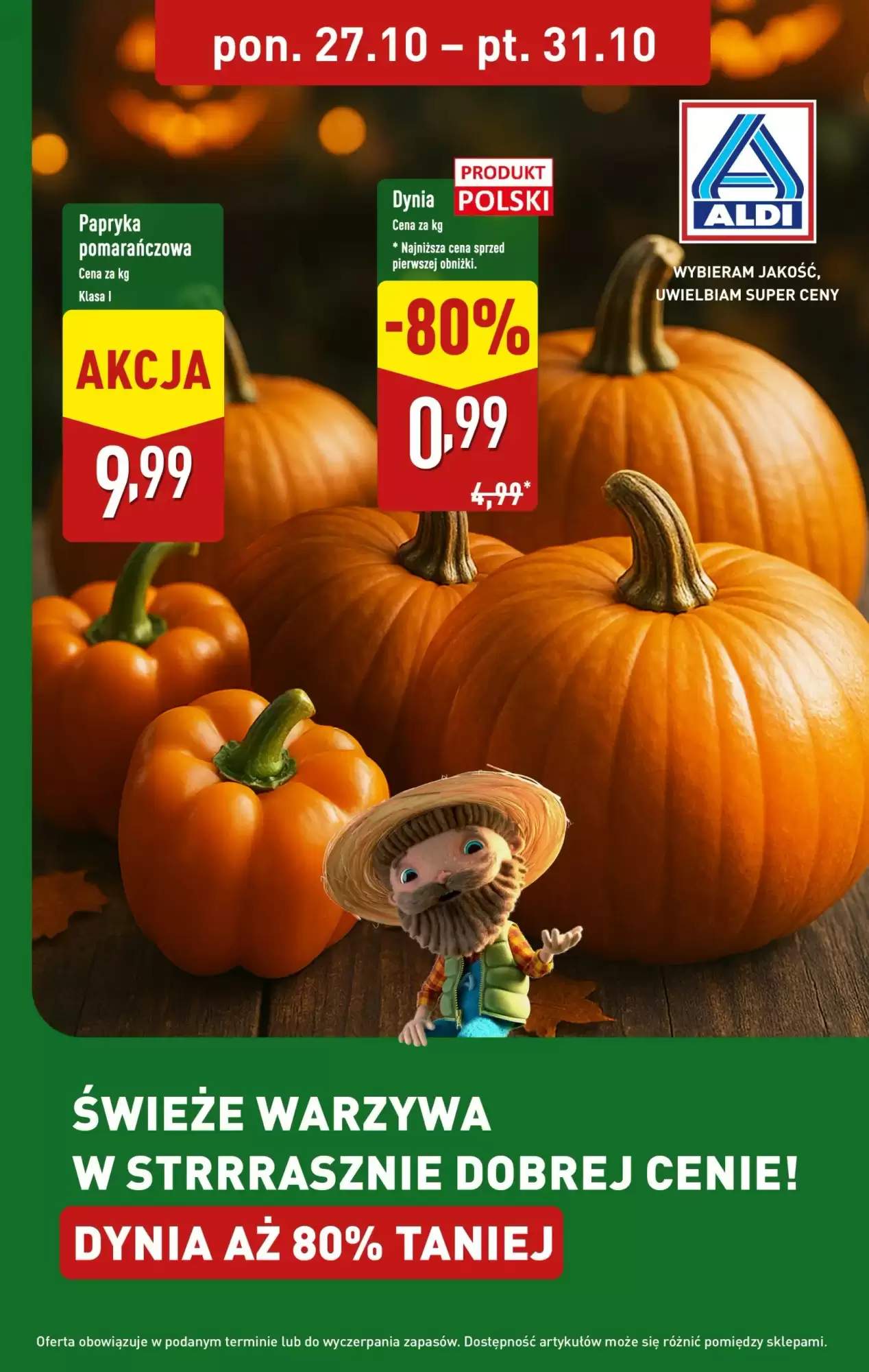 Aldi Gazetka 27.10.2025 - 31.10.2025