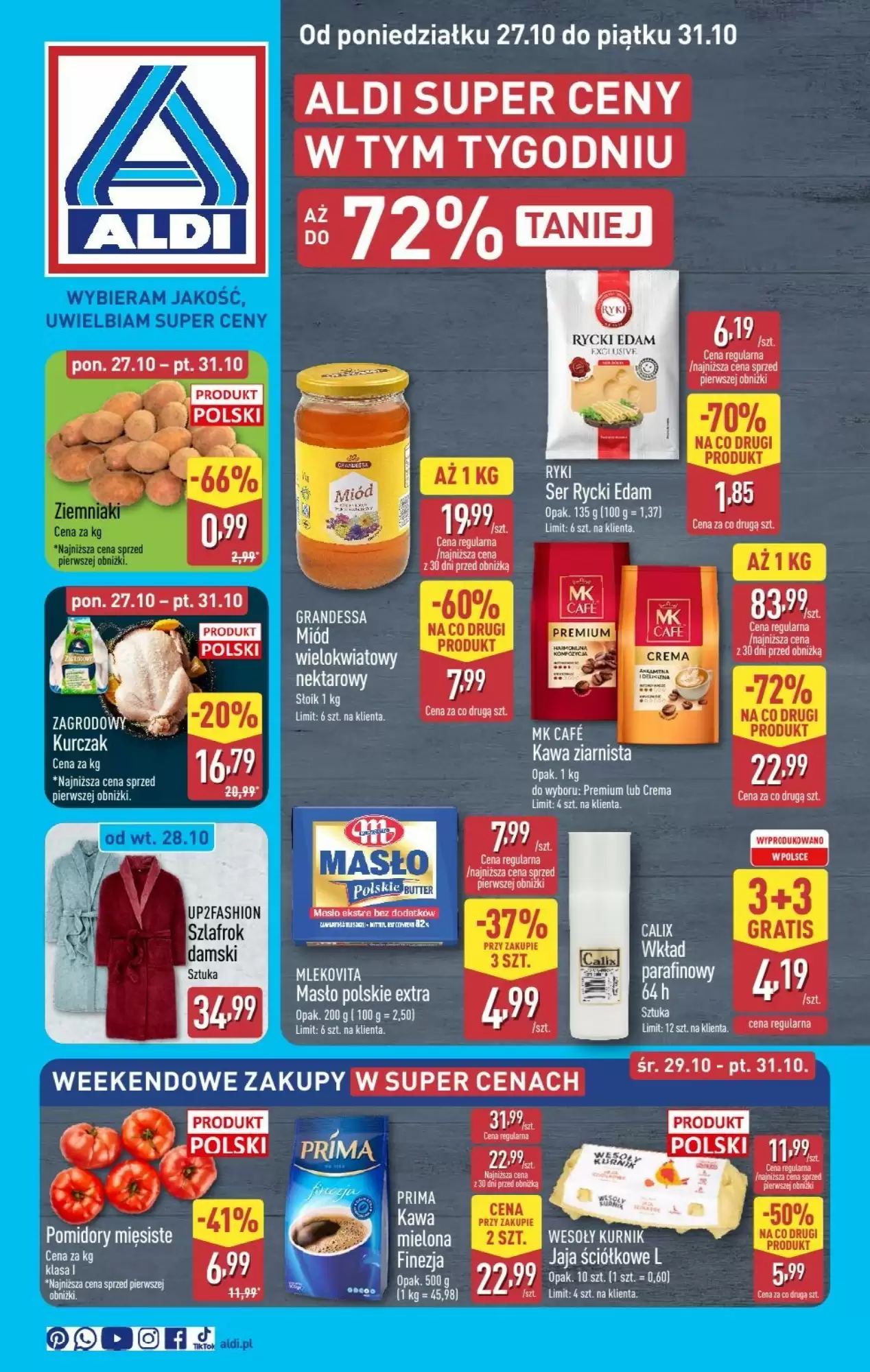 Aldi Gazetka 27.10.2025 - 31.10.2025