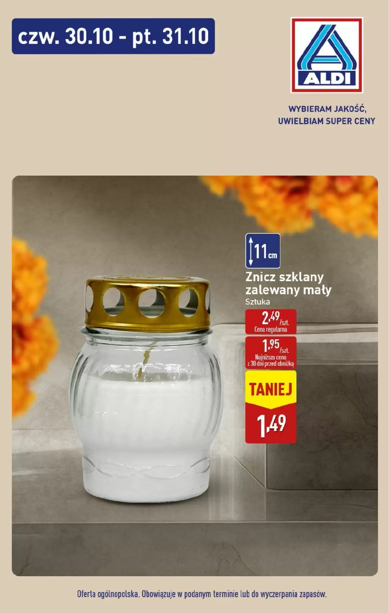 Aldi Gazetka 30.10.2025 - 31.10.2025