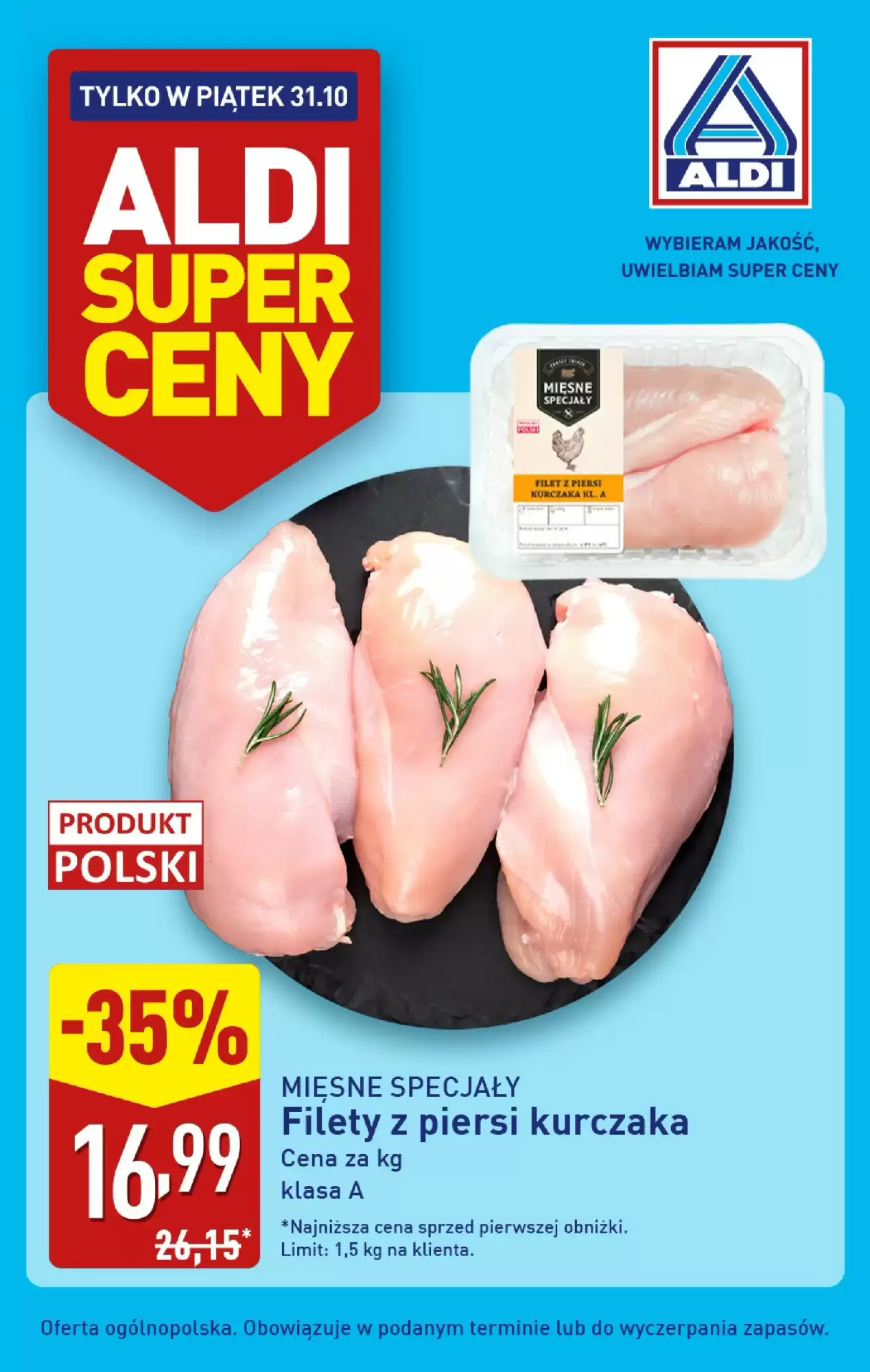 Aldi Gazetka 31.10.2025 - 31.10.2025