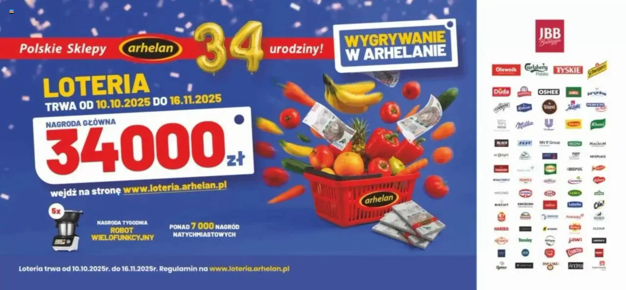 Arhelan Gazetka 10.10.2025 - 16.11.2025