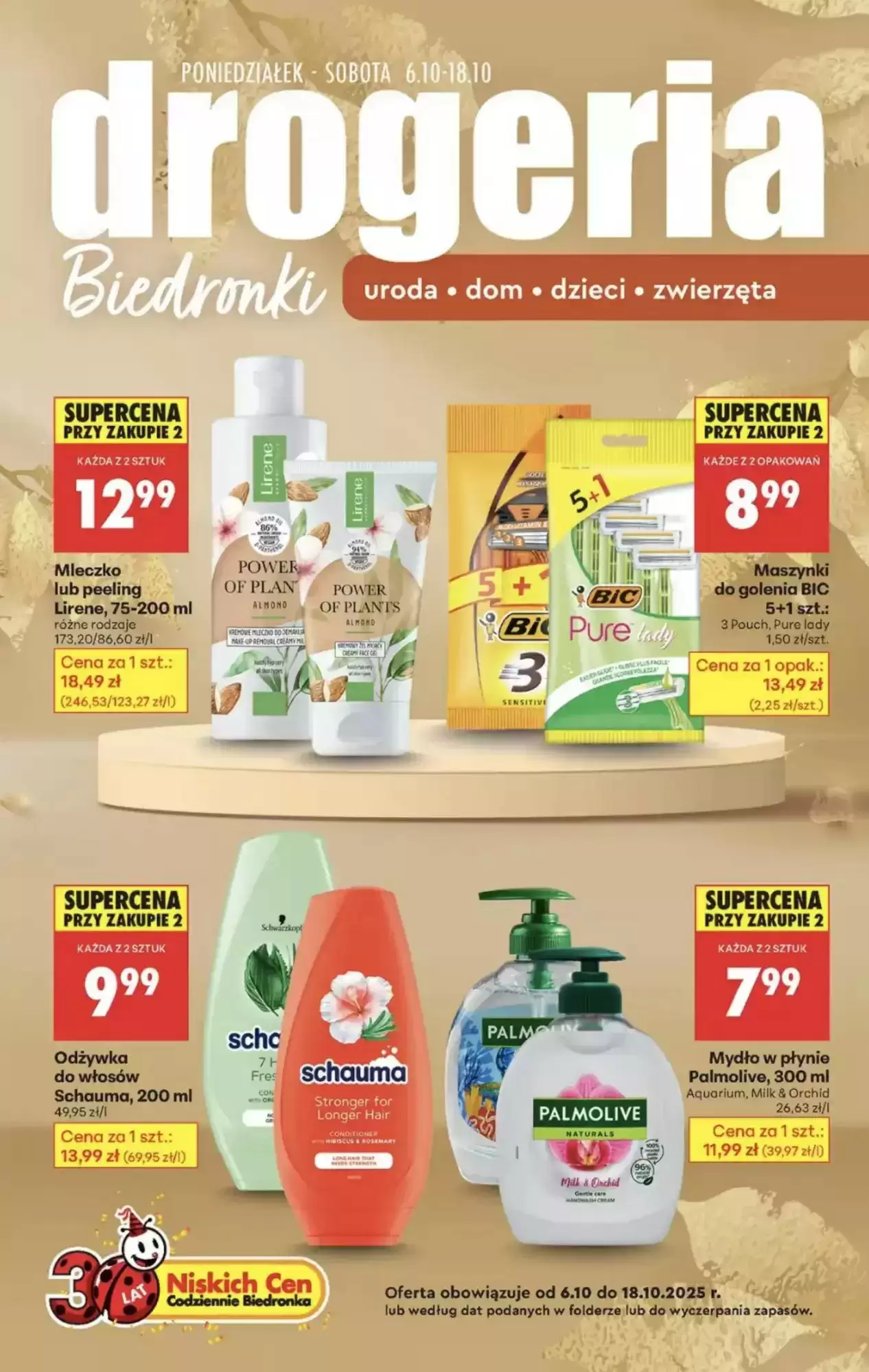 Biedronka Gazetka 06.10.2025 - 18.10.2025