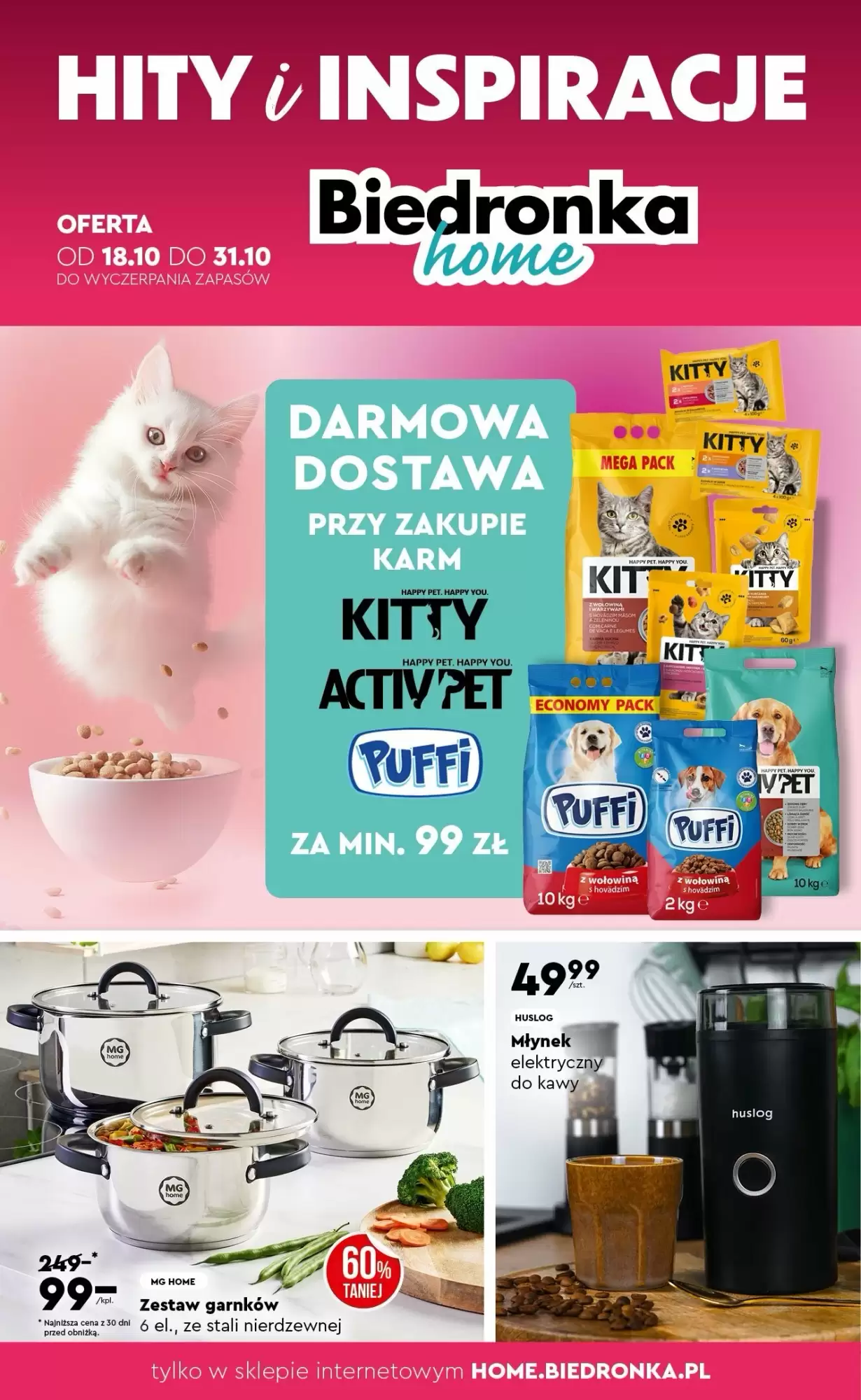 Biedronka Gazetka 18.10.2025 - 31.10.2025