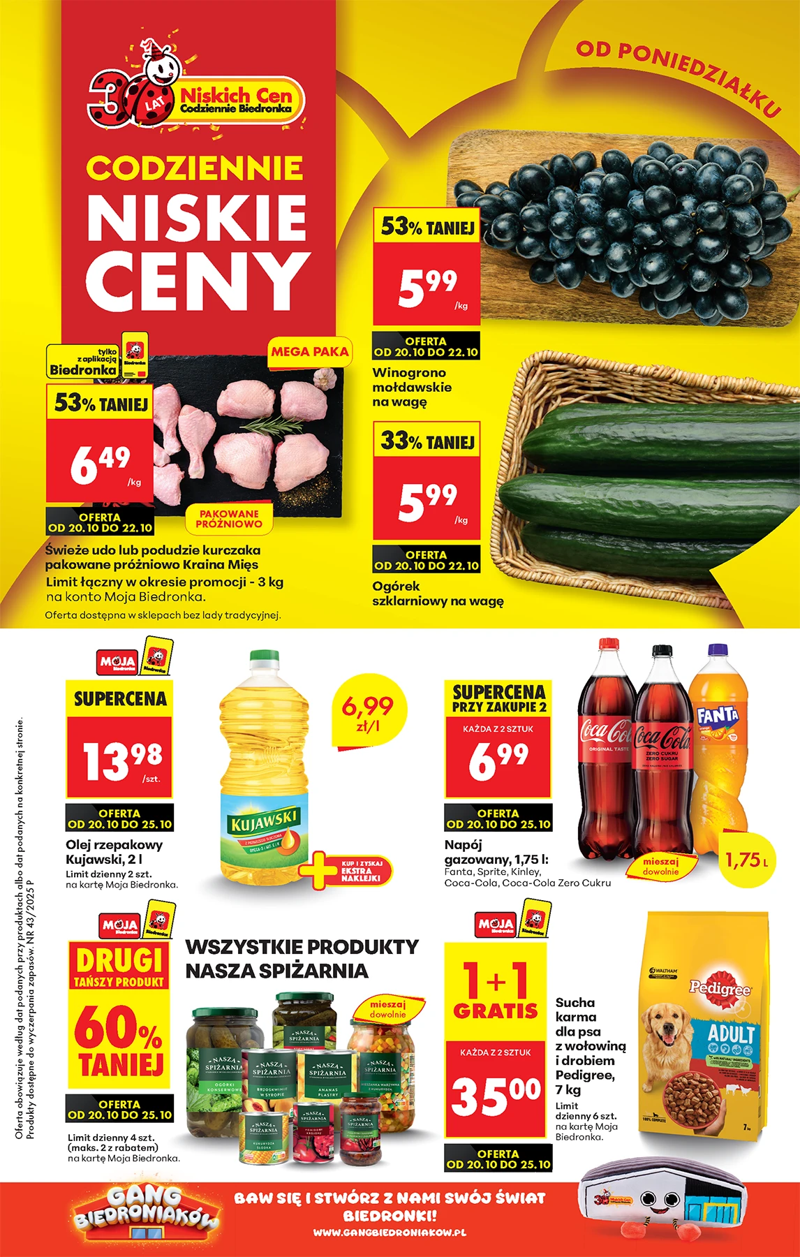 Gazetka Biedronka od 20.10.2025 do 26.10.2025 - W tym tygodniu