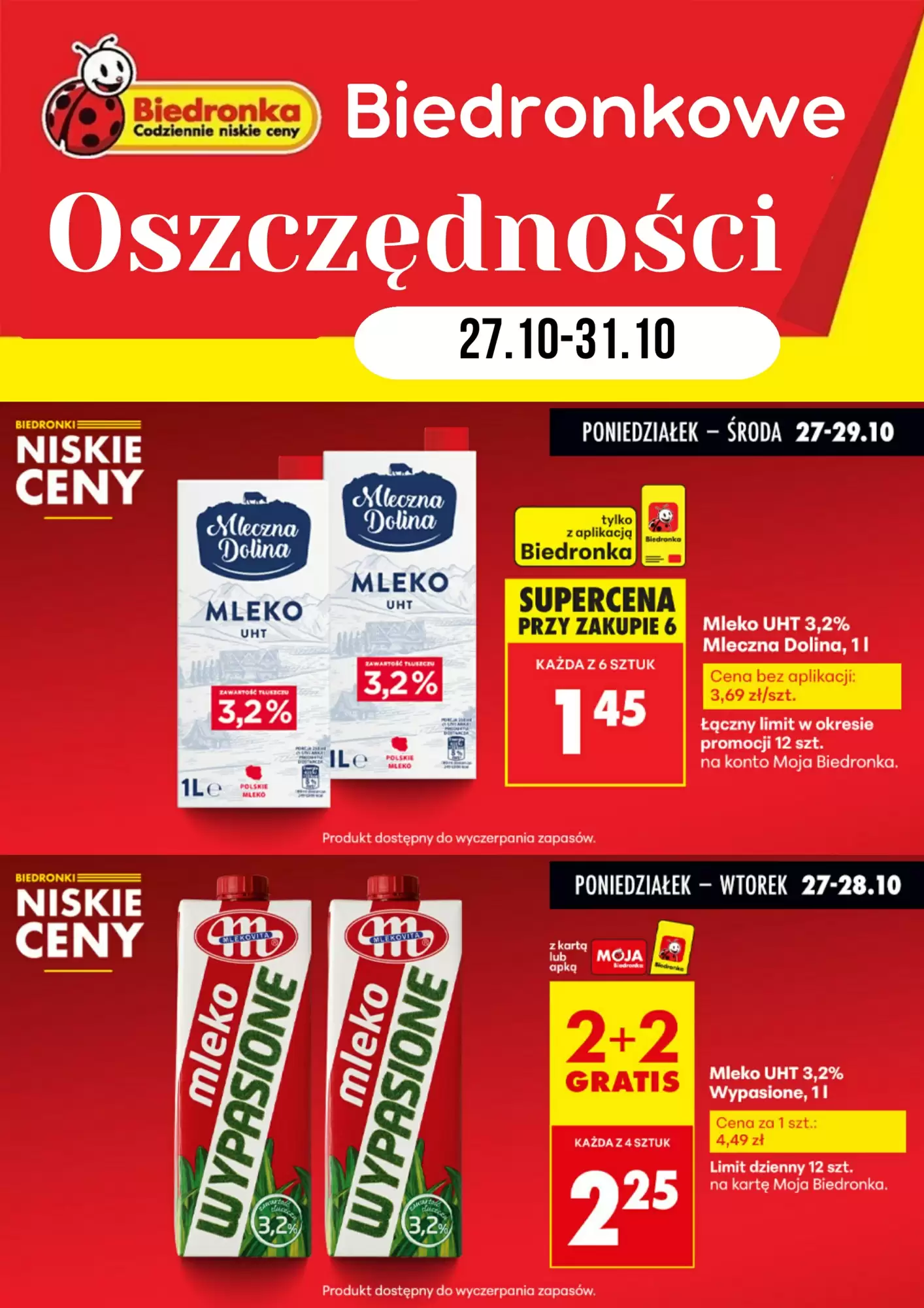 Biedronka Gazetka 27.10.2025 - 31.10.2025